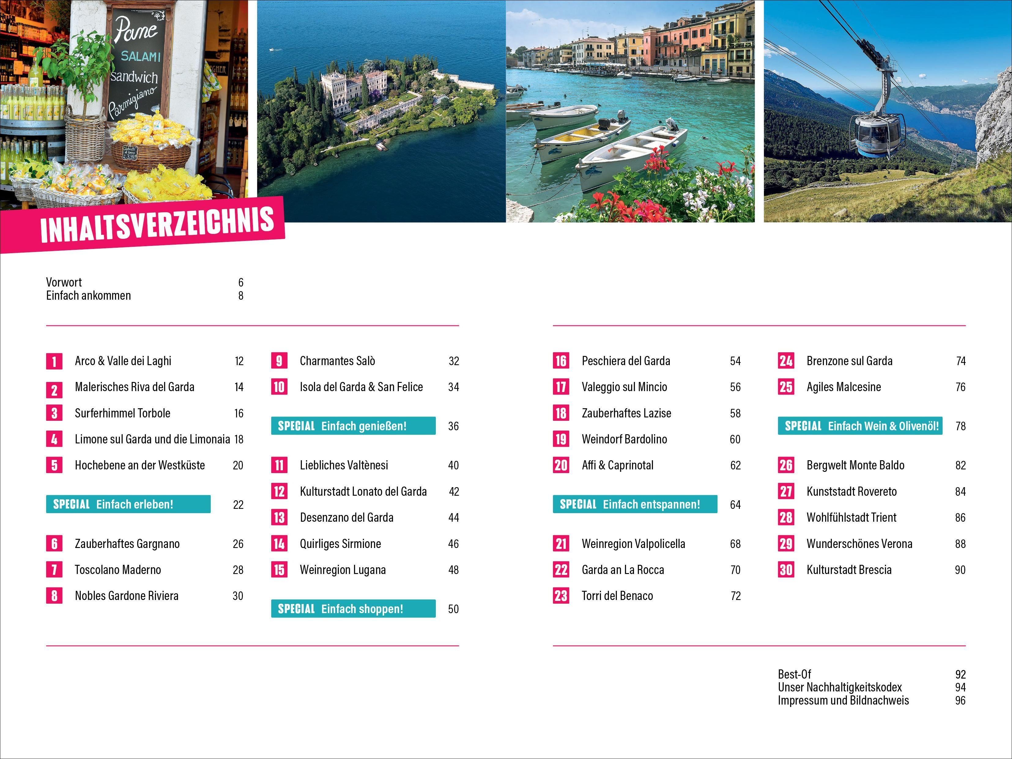 Beispielinhalt (Bild) Einfach Gardasee!