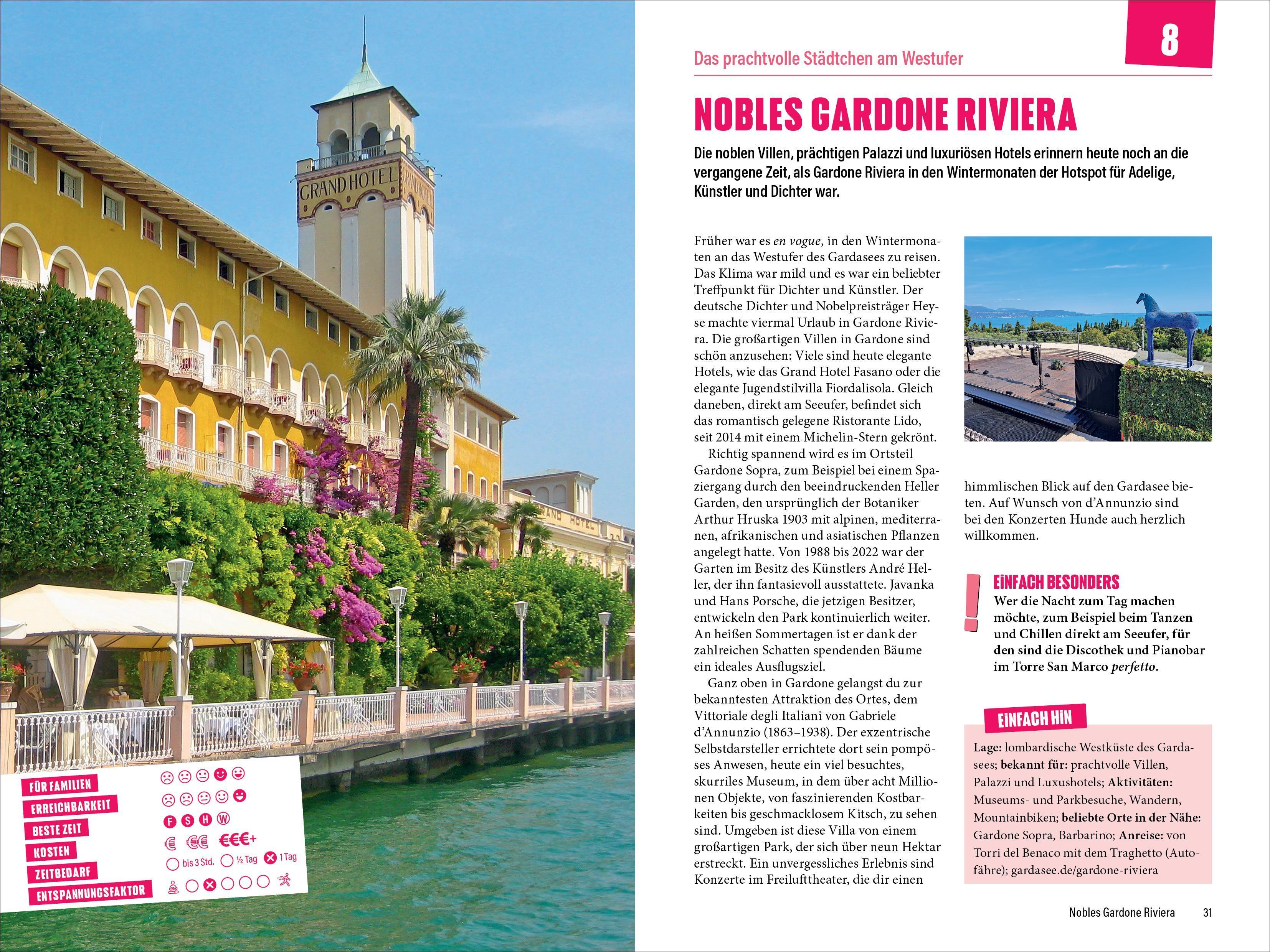 Beispielinhalt (Bild) Einfach Gardasee!