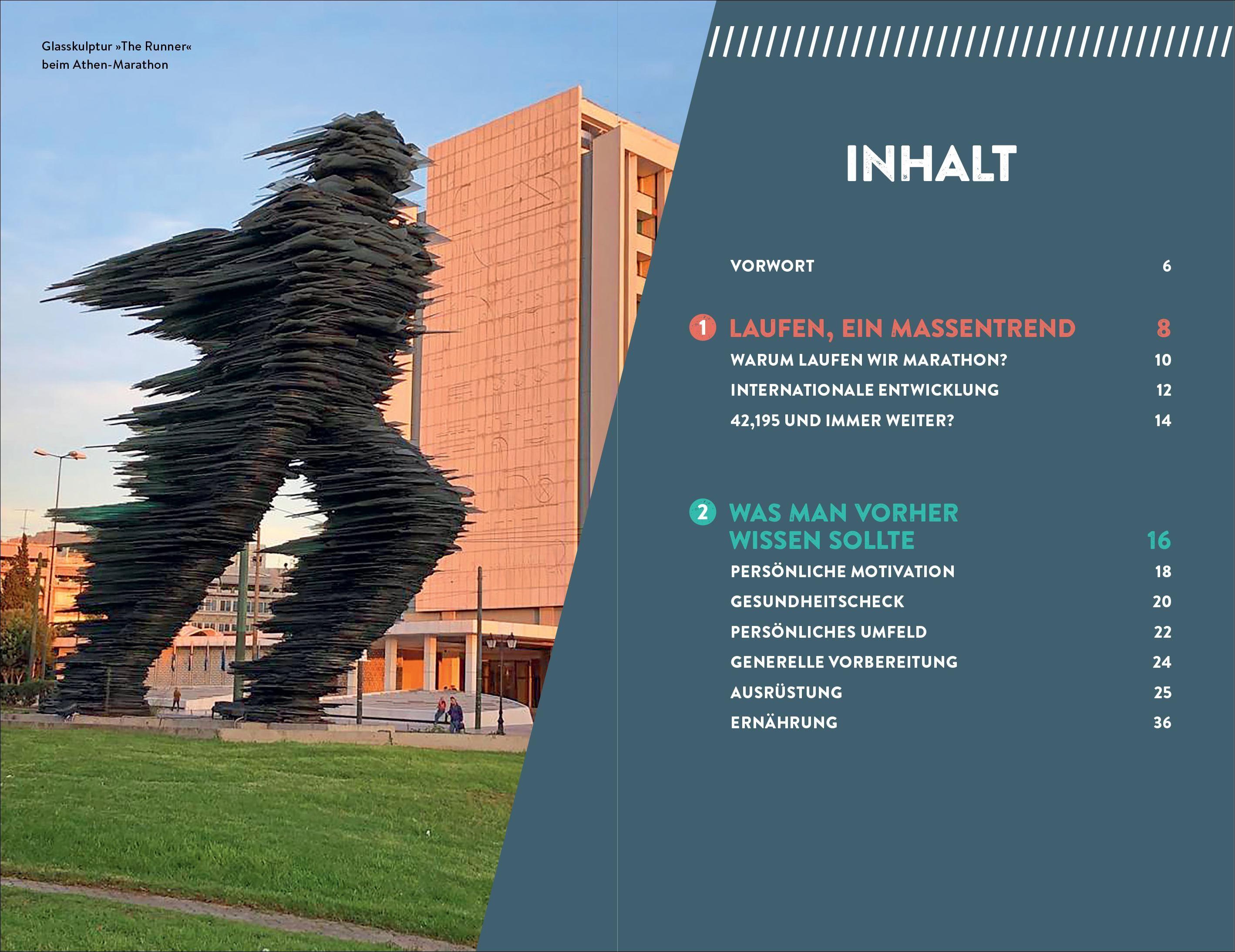 Beispielinhalt (Bild) Wissen kompakt Outdoor Marathon