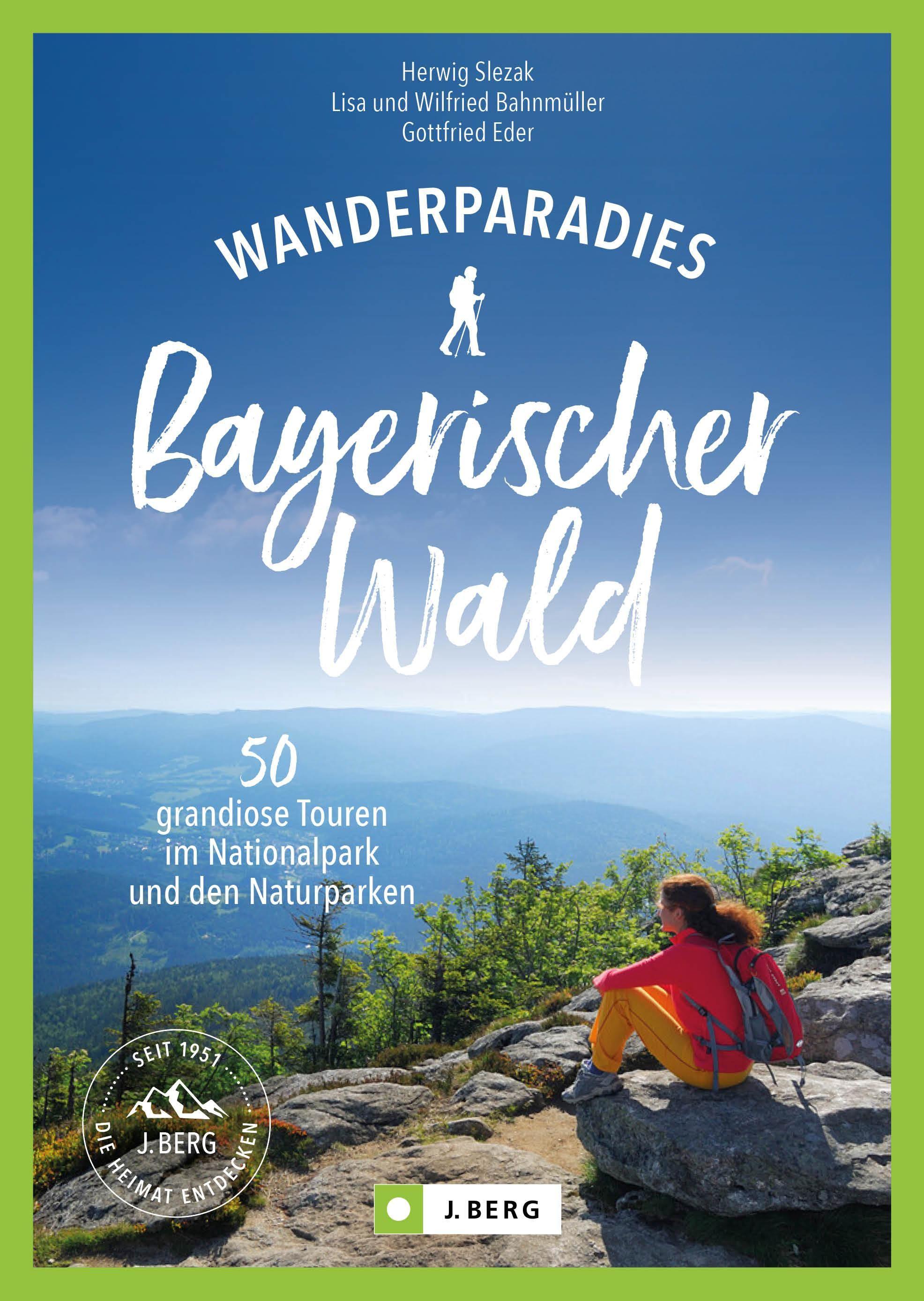 Vorderes Coverbild Wanderparadies Bayerischer Wald