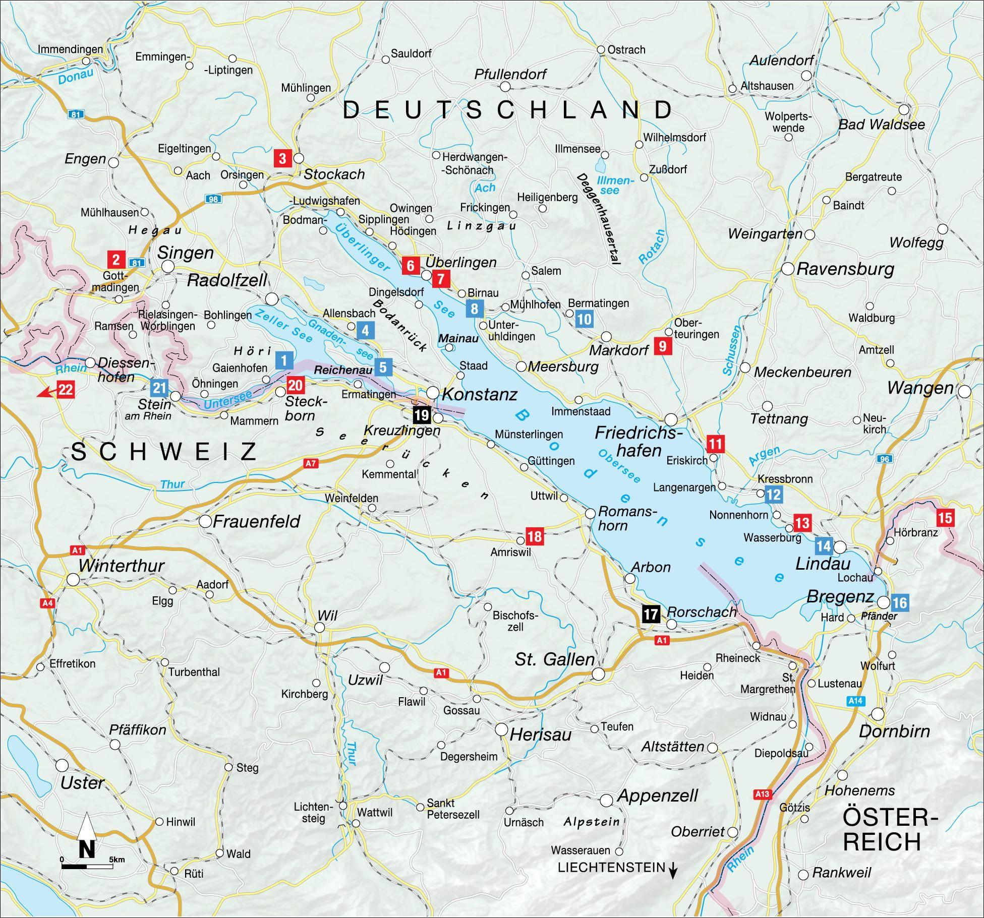 Beispielinhalt (Bild) E-Bike Touren Bodensee