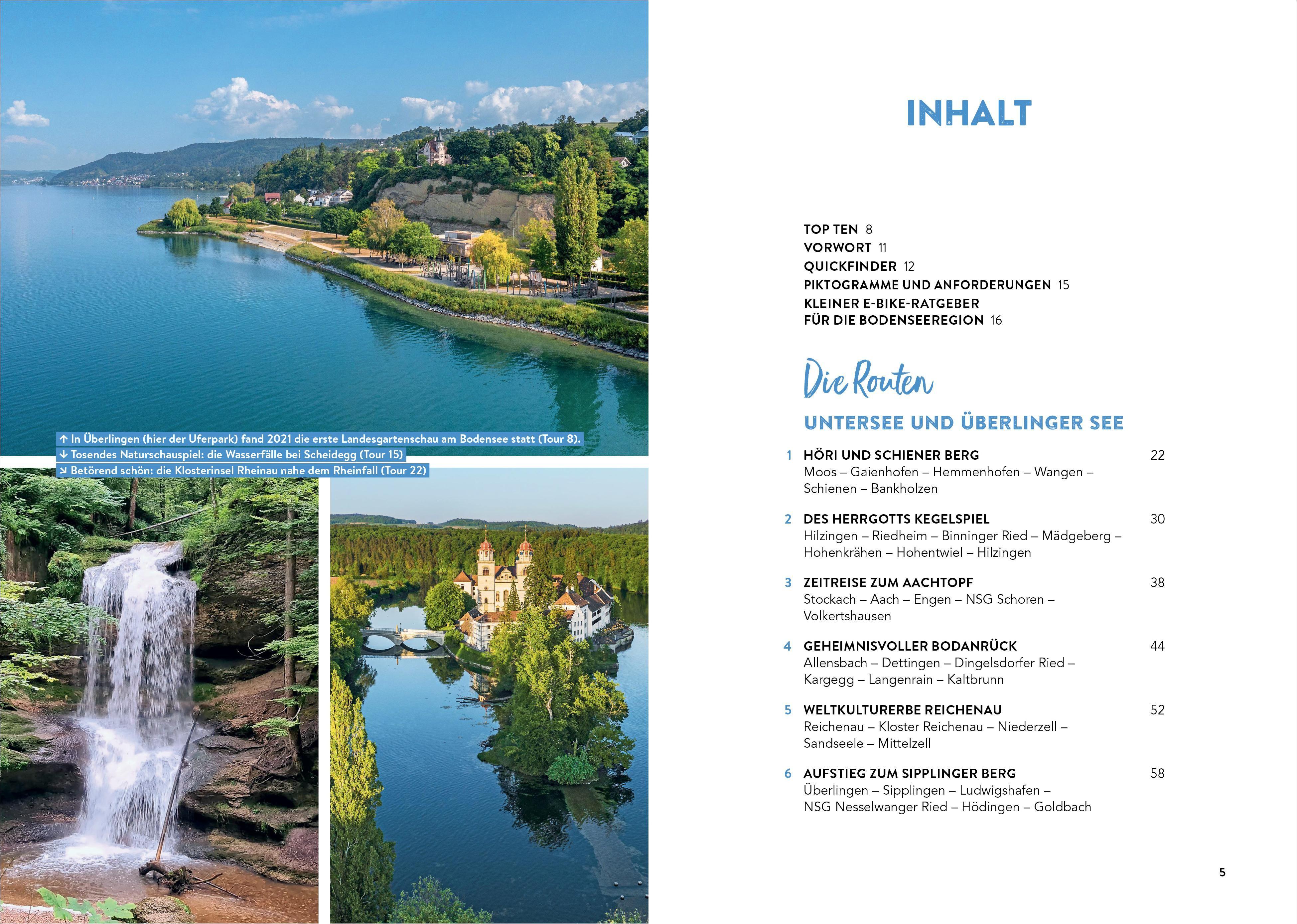 Beispielinhalt (Bild) E-Bike Touren Bodensee