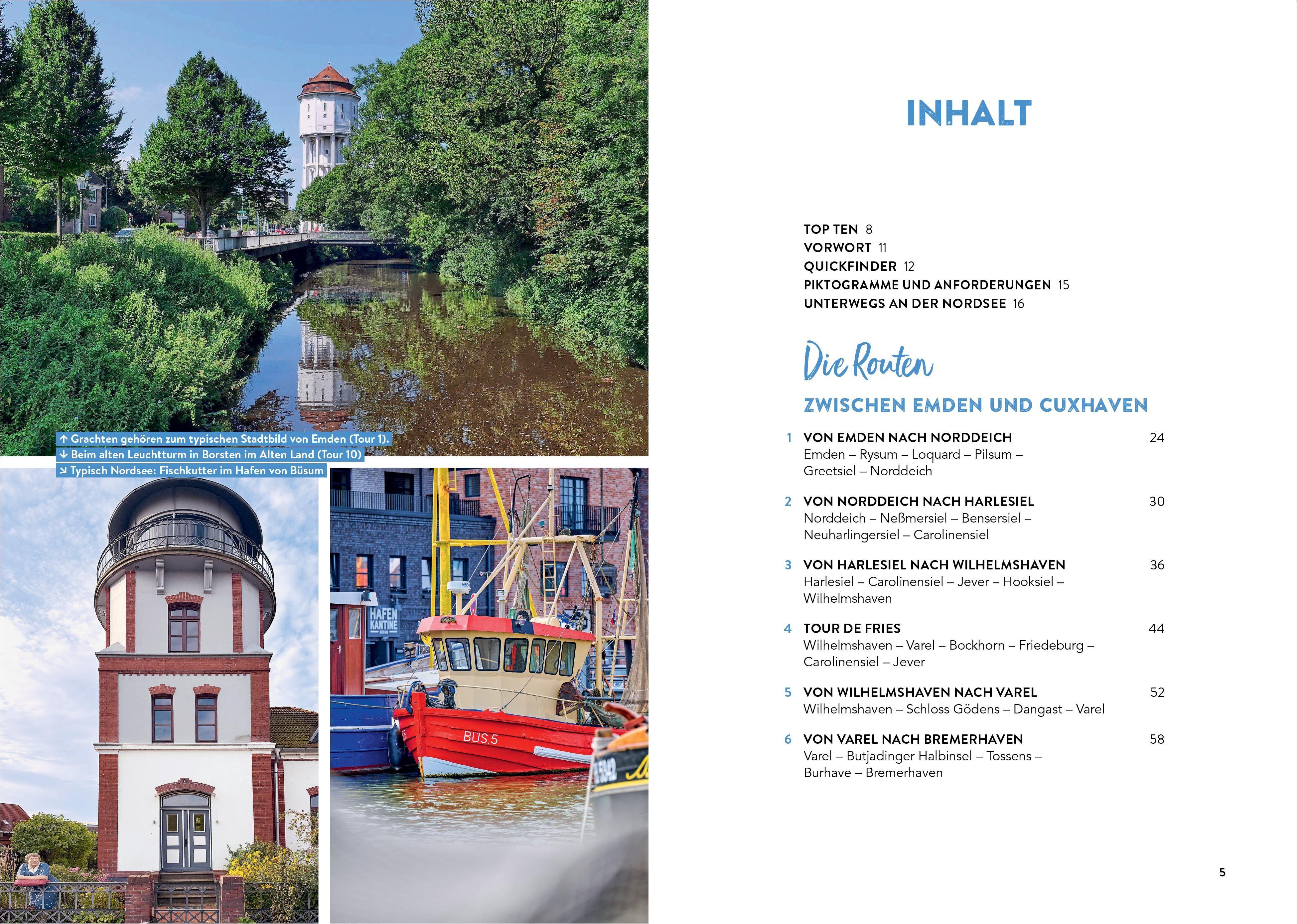 Beispielinhalt (Bild) E-Bike Touren Nordsee