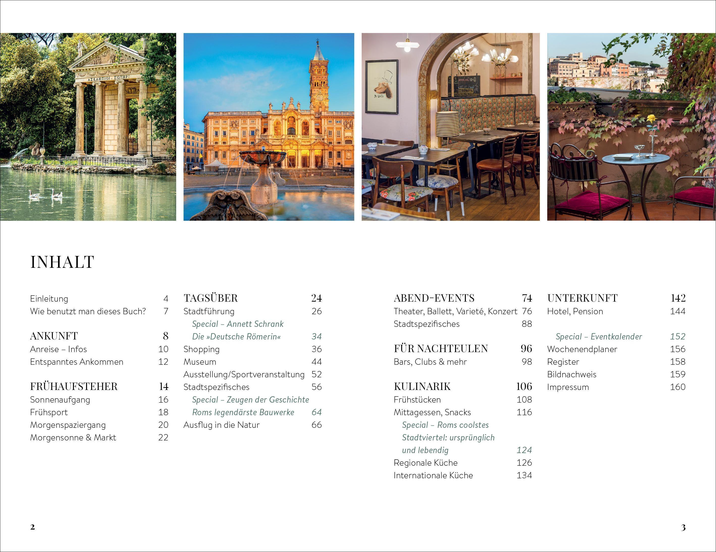 Beispielinhalt (Bild) Mein perfektes Wochenende Rom