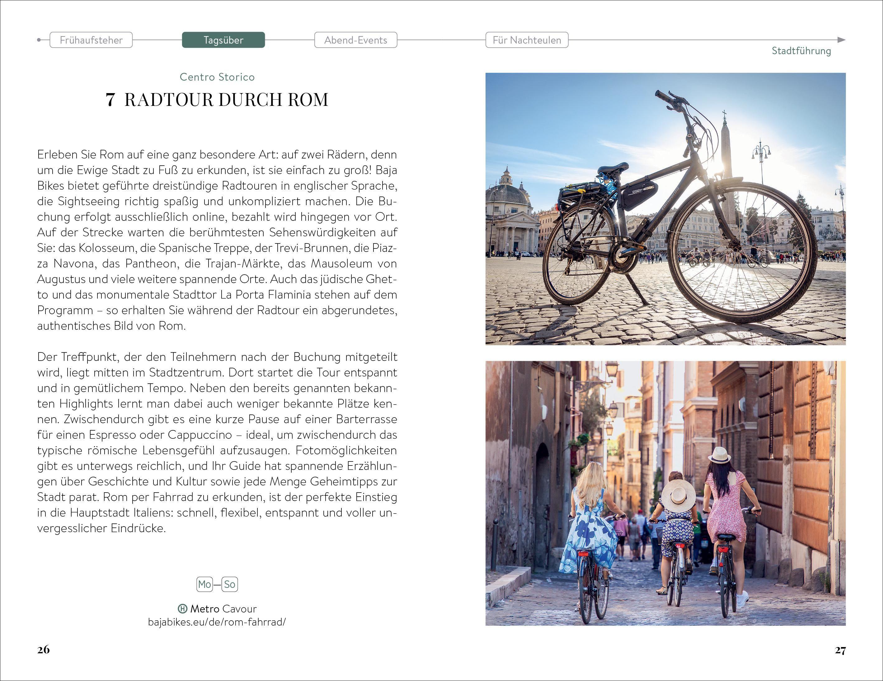 Beispielinhalt (Bild) Mein perfektes Wochenende Rom