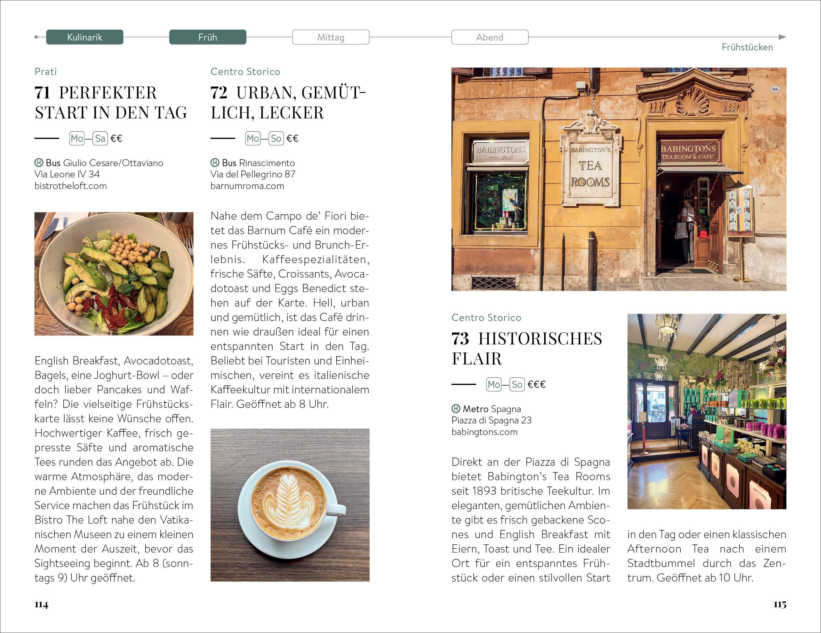 Beispielinhalt (Bild) Mein perfektes Wochenende Rom