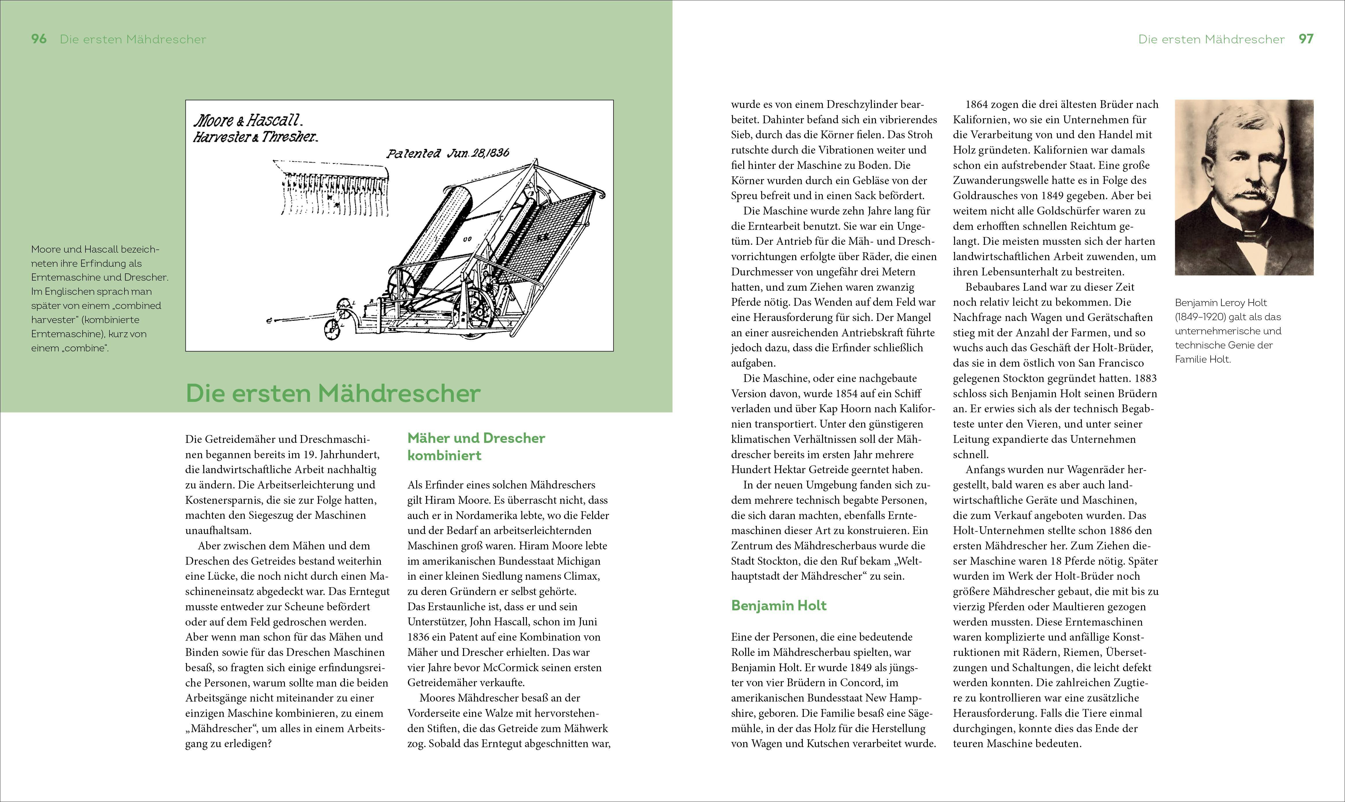 Beispielinhalt (Bild) Das große Buch der Landtechnik