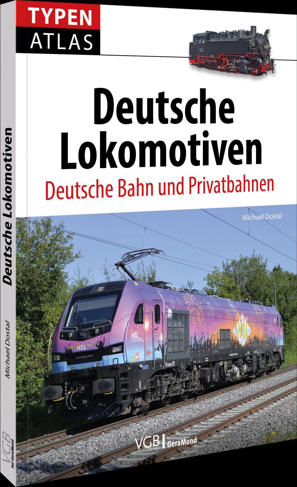 Vorderes Coverbild Typenatlas Deutsche Lokomotiven