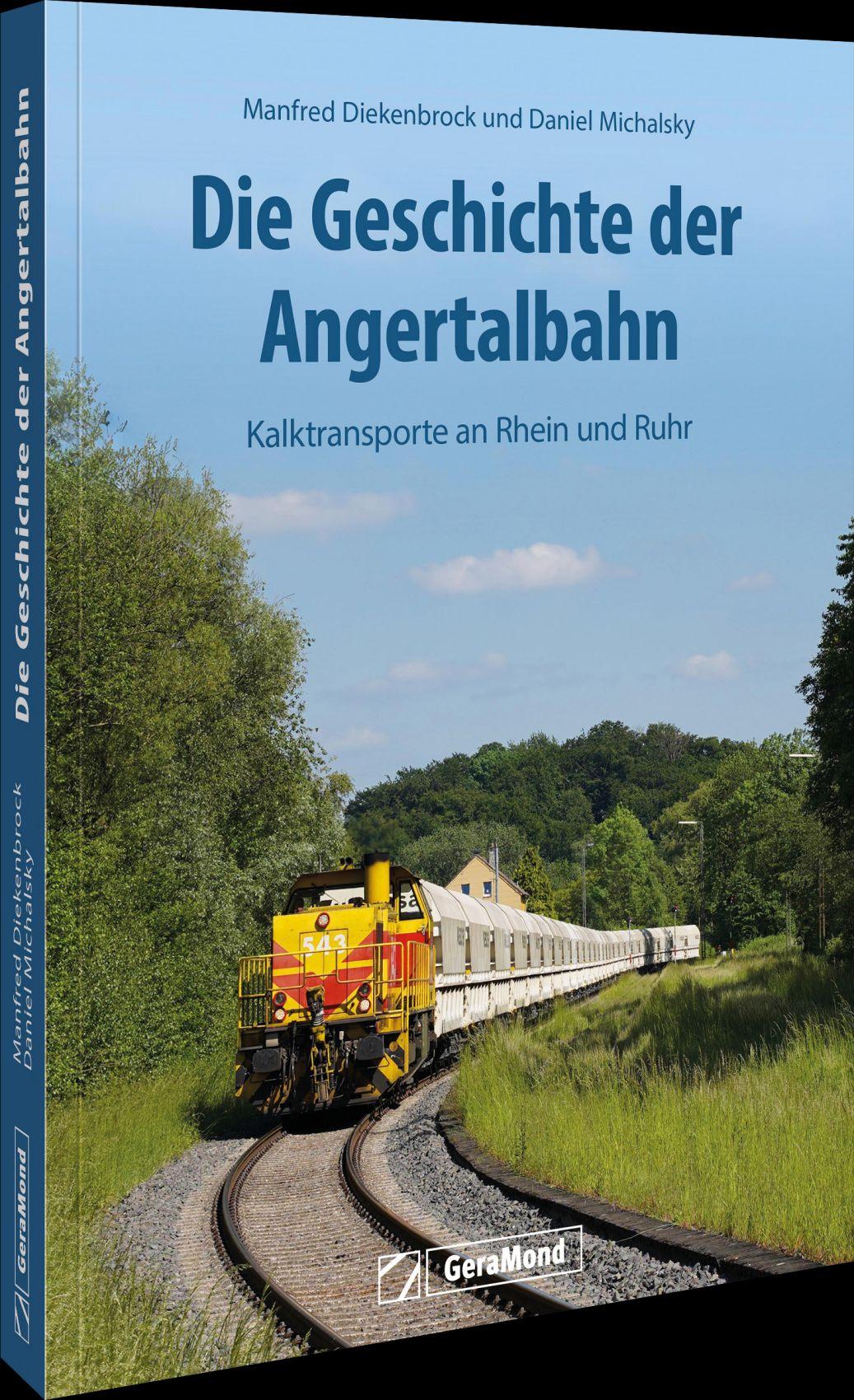 Vorderes Coverbild Die Geschichte der Angertalbahn