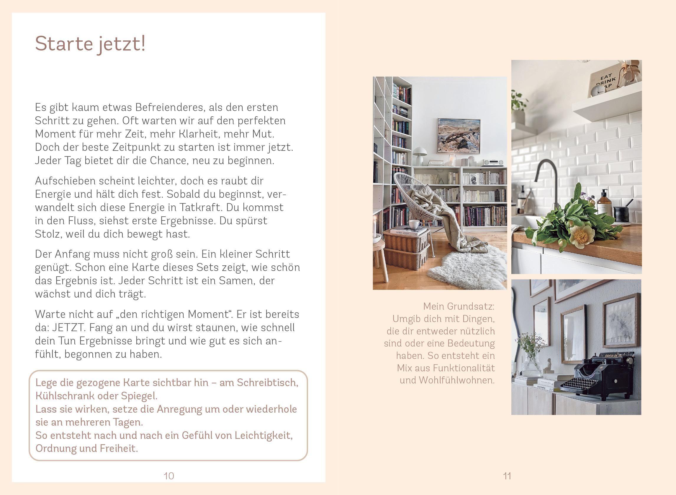 Beispielinhalt (Bild) Dein Weg zu Ordnung im Leben