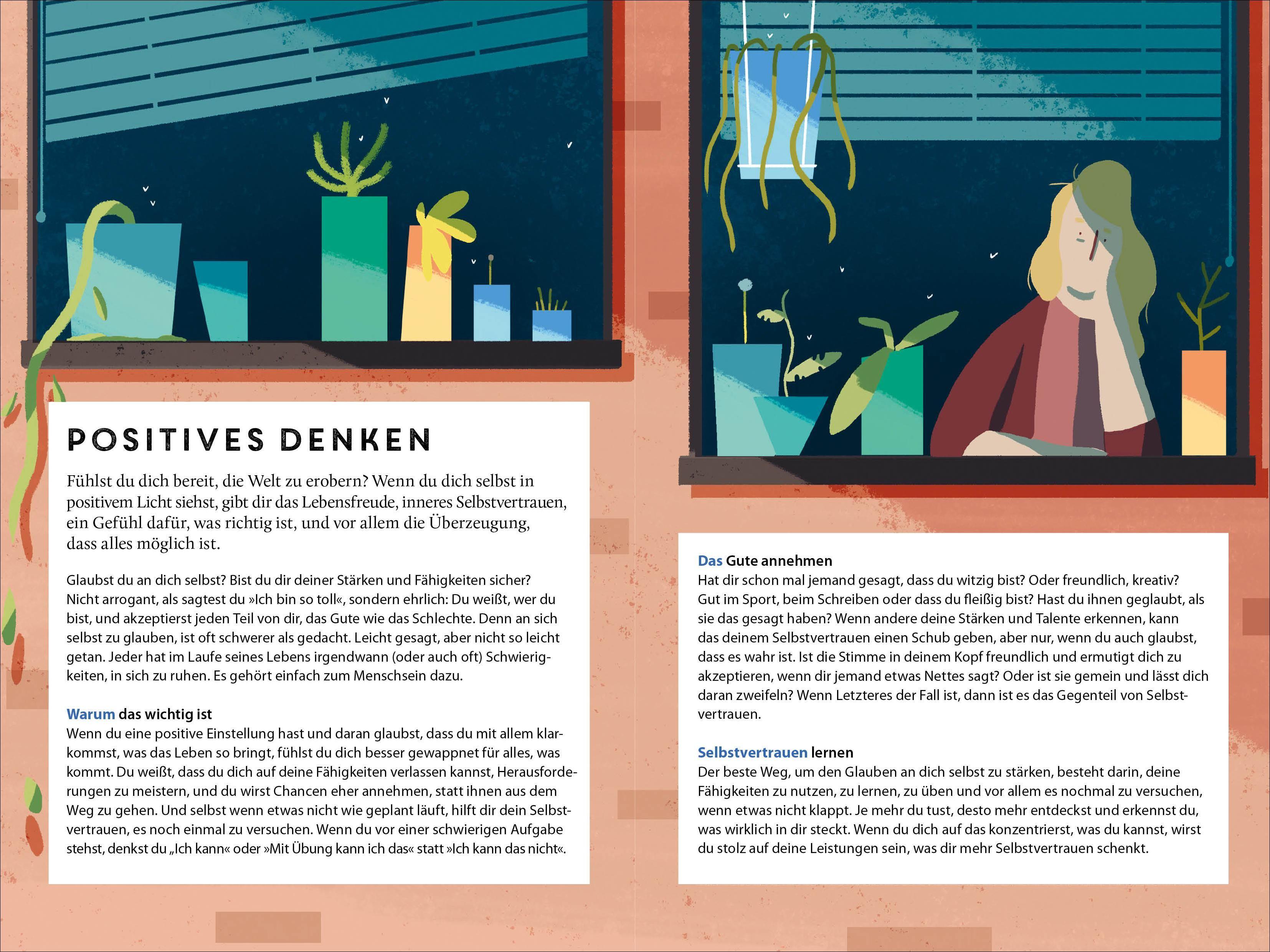 Beispielinhalt (Bild) Be You - Be Positive