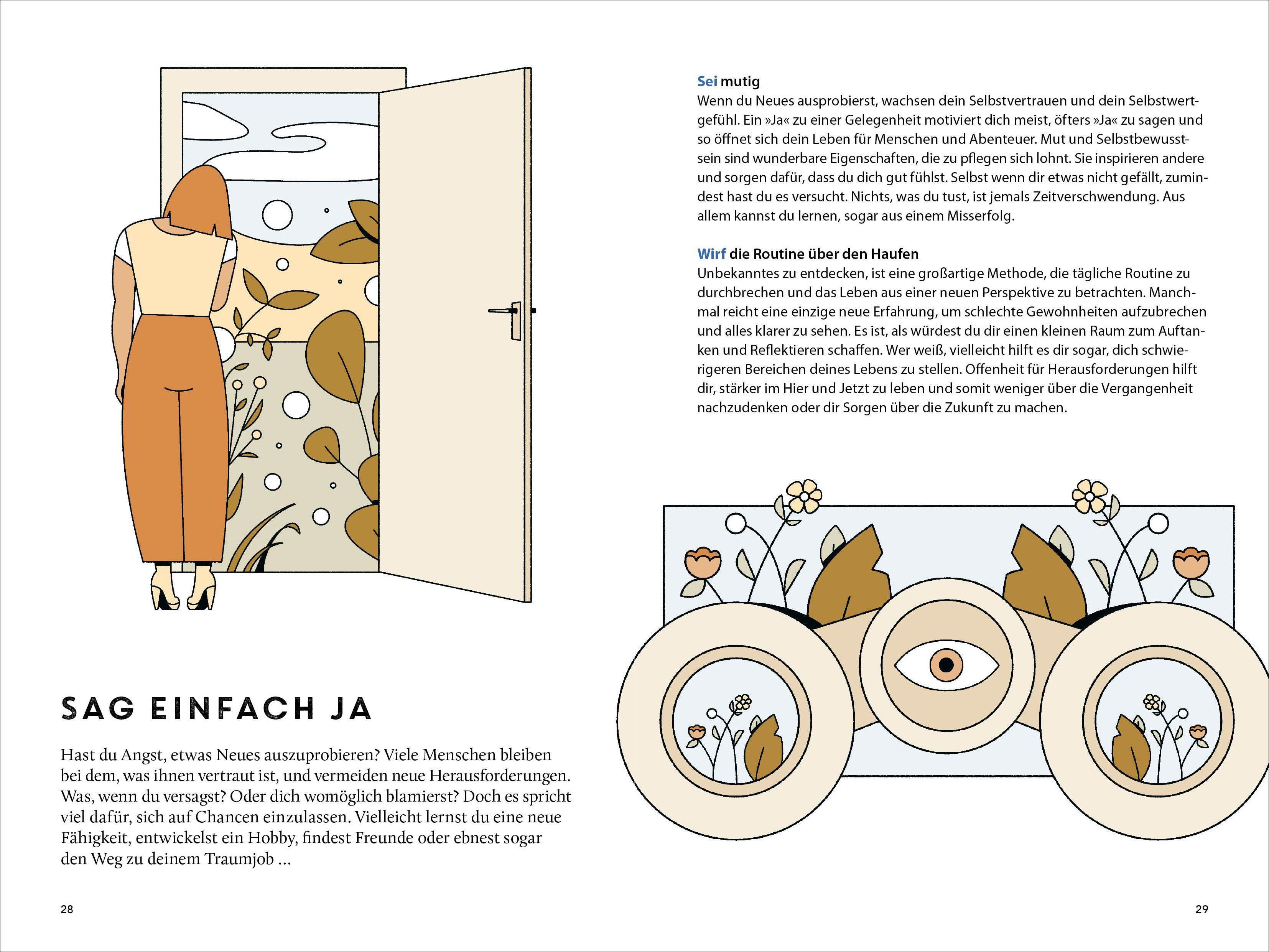 Beispielinhalt (Bild) Be You - Be Positive