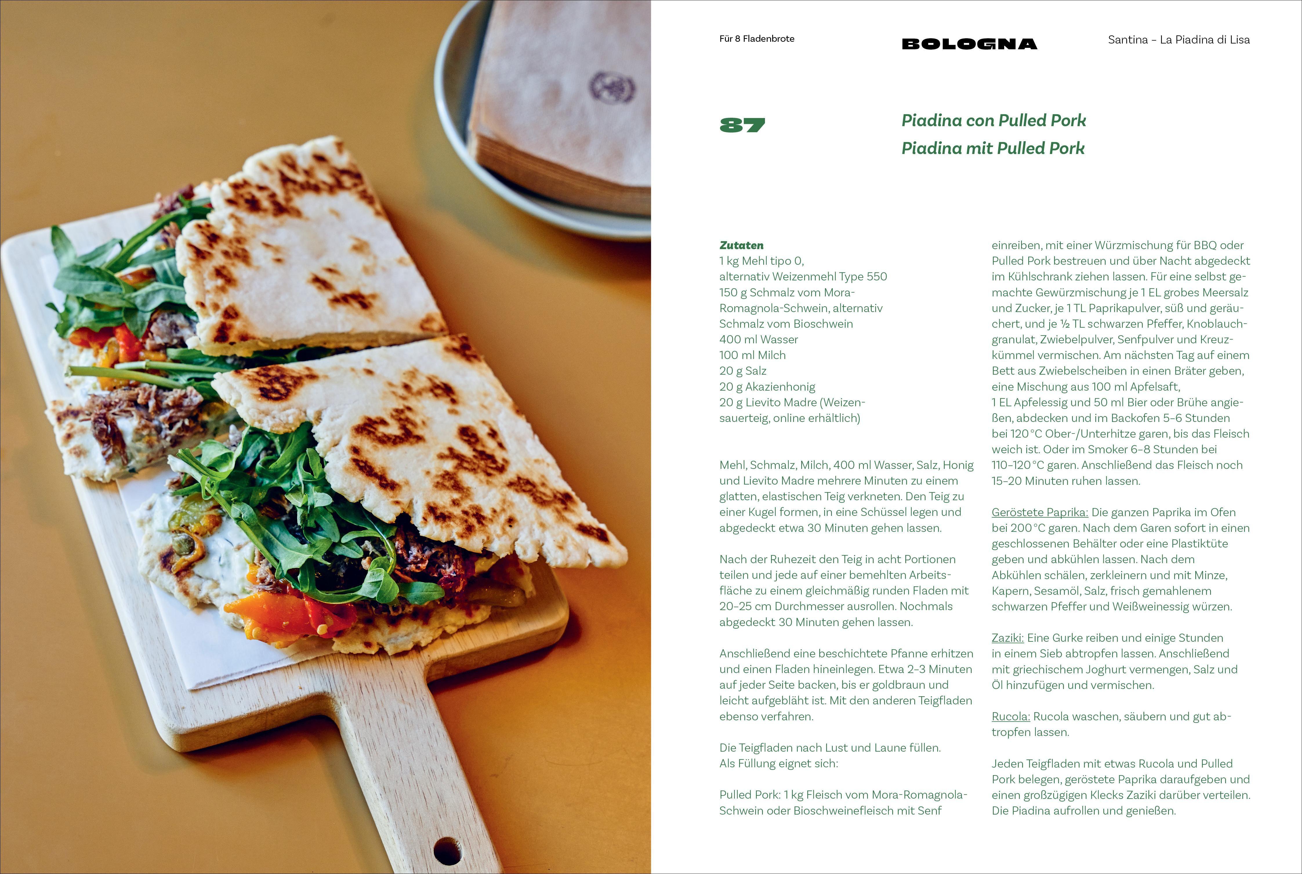 Beispielinhalt (Bild) Emilia-Romagna. Il Cuore del Gusto