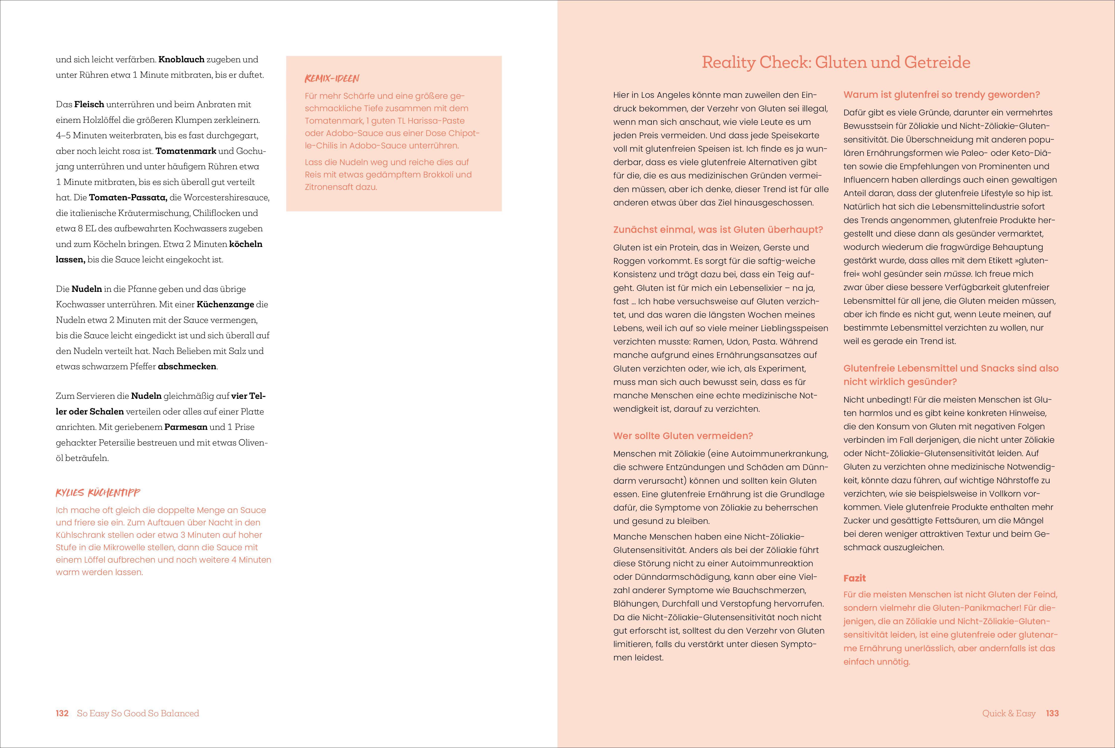 Beispielinhalt (Bild) So easy, so good, so balanced