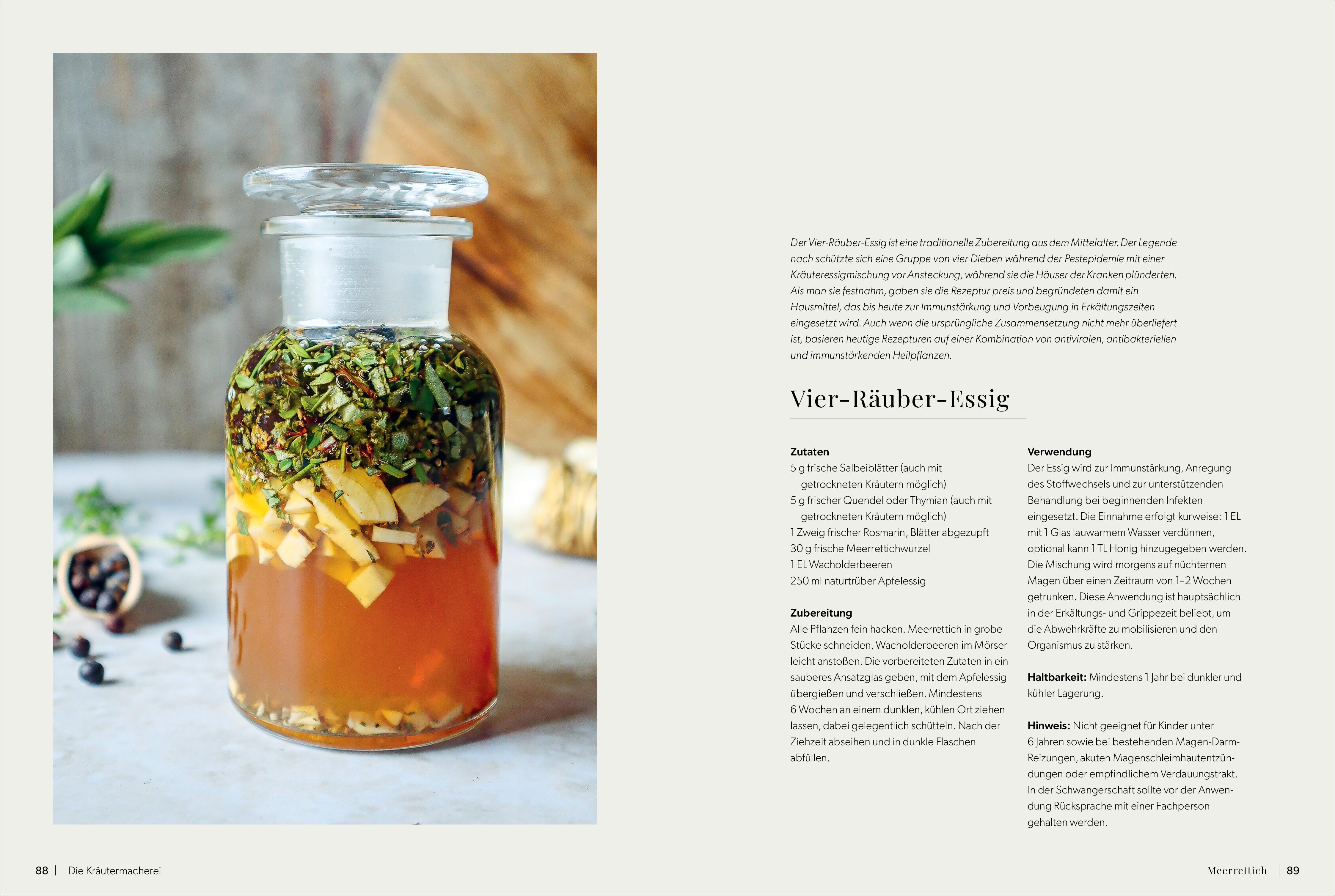 Beispielinhalt (Bild) Die Kräutermacherei. Meine Naturapotheke.