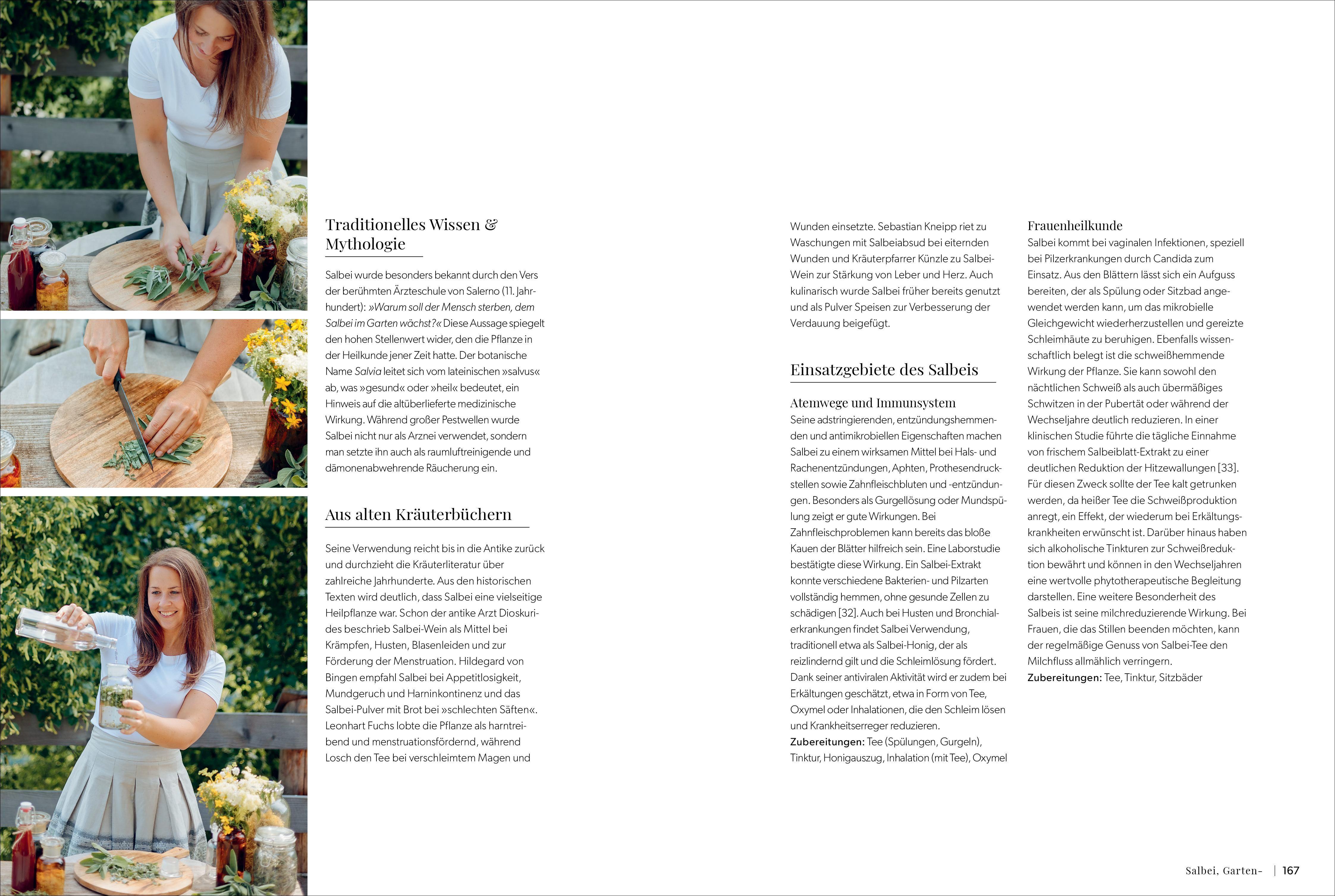 Beispielinhalt (Bild) Die Kräutermacherei. Meine Naturapotheke.