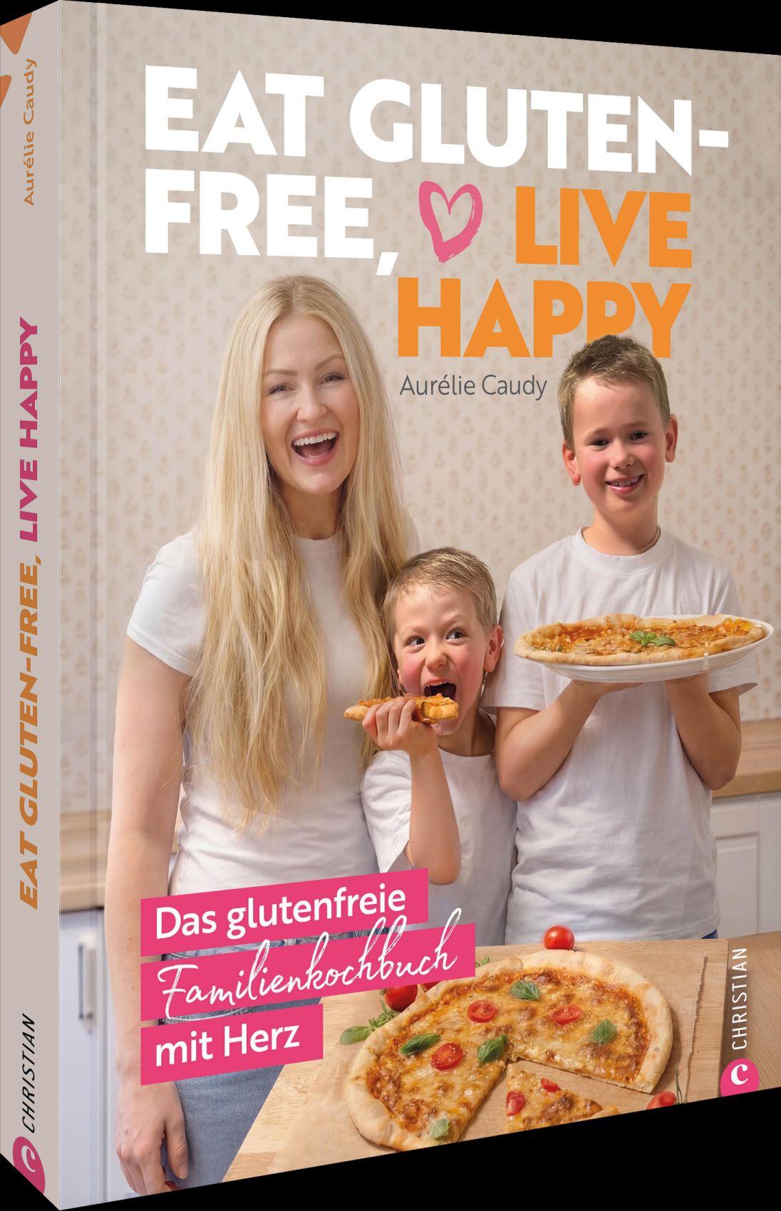 Vorderes Coverbild Eat gluten-free, live happy