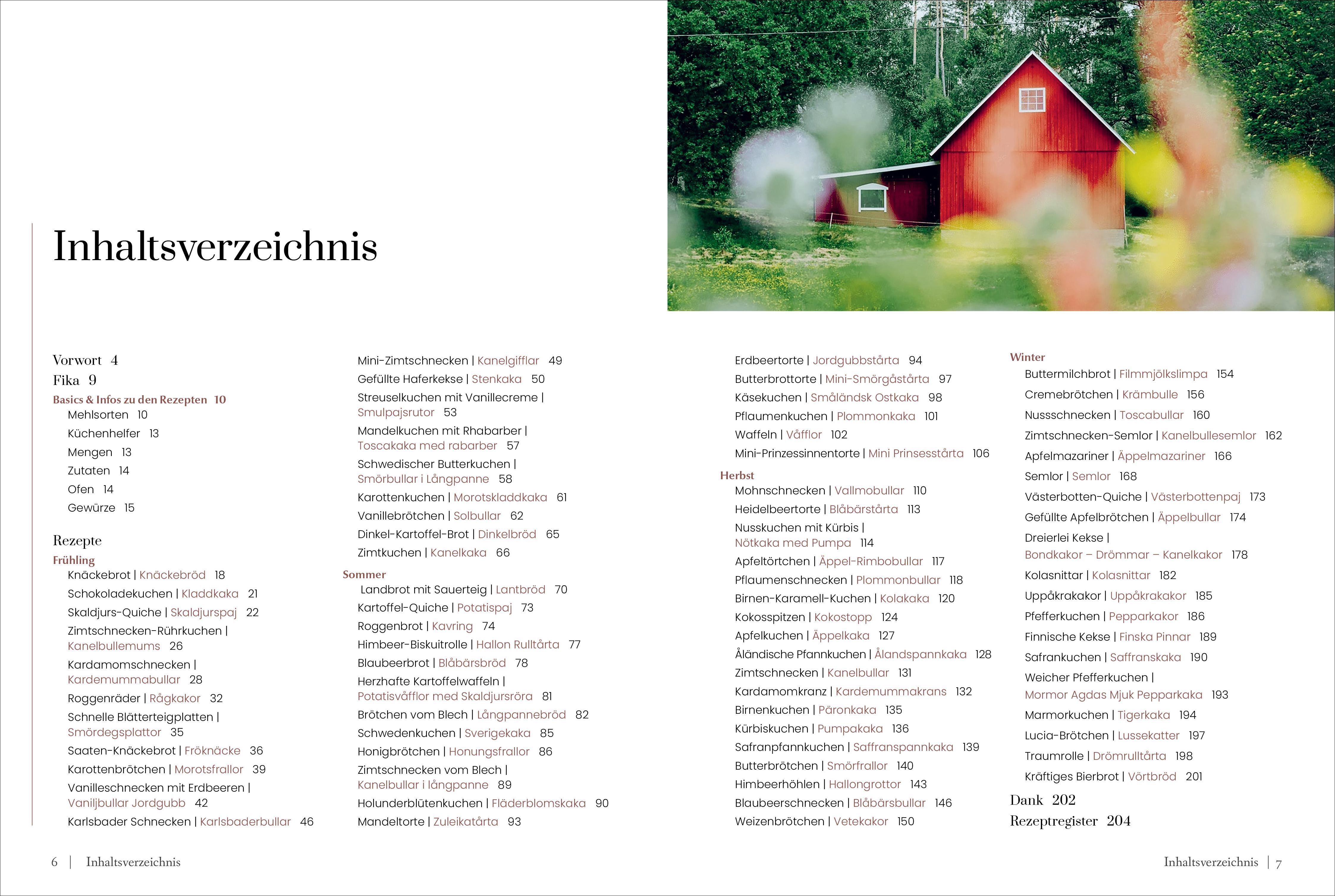 Beispielinhalt (Bild) Meine schwedische Backstube