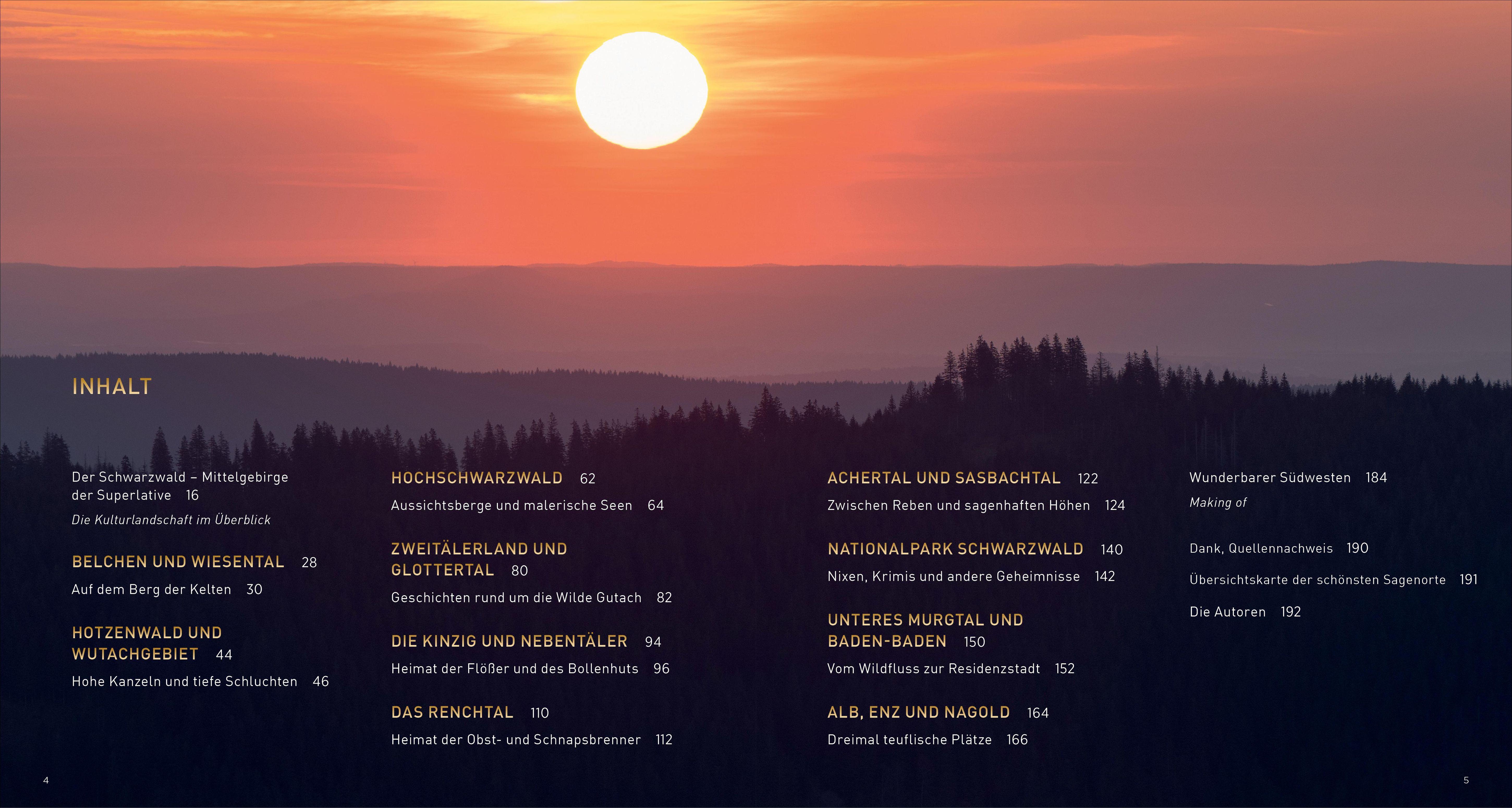 Beispielinhalt (Bild) Sagenhafter Schwarzwald