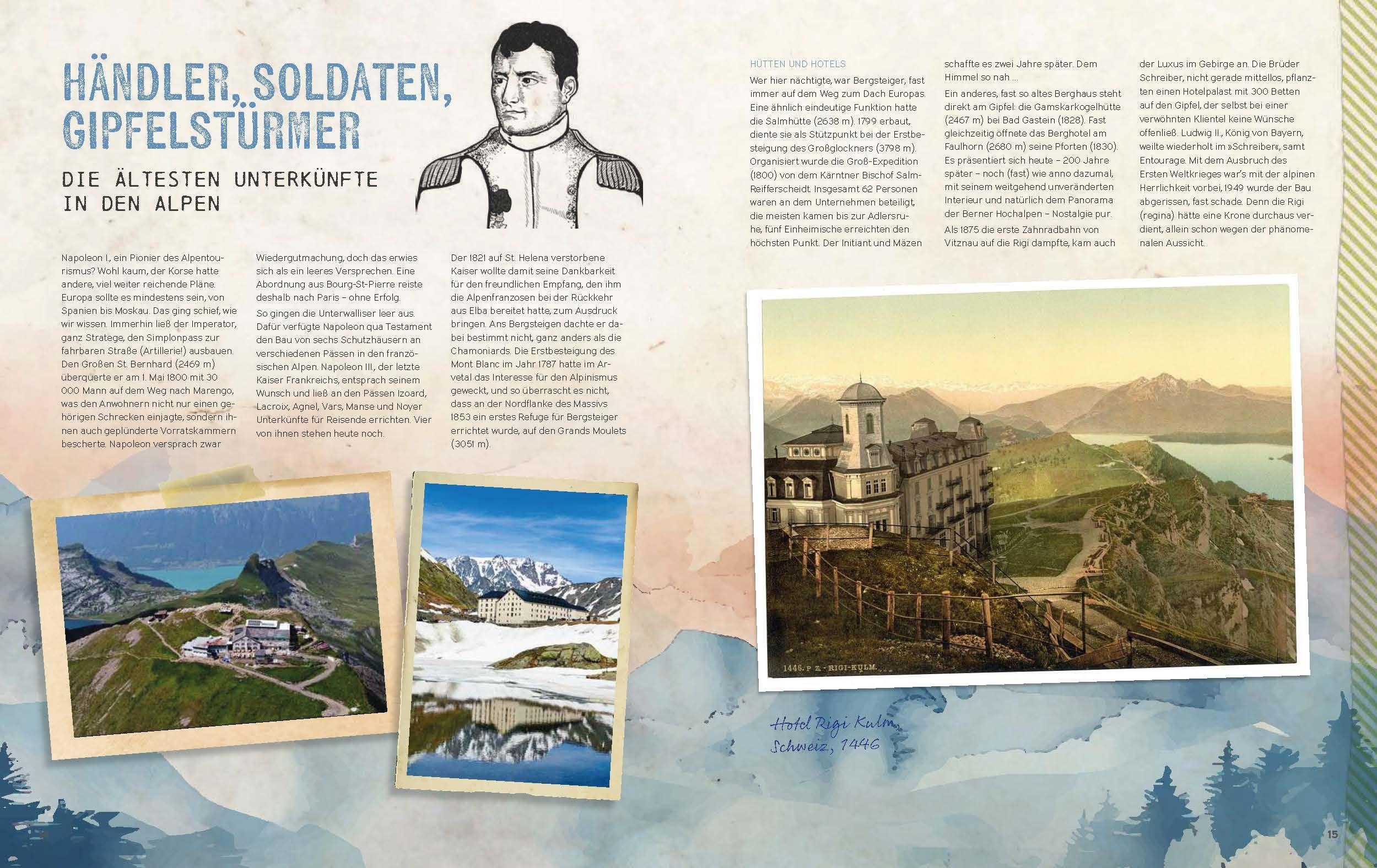 Beispielinhalt (Bild) Die Alpen-Bibel