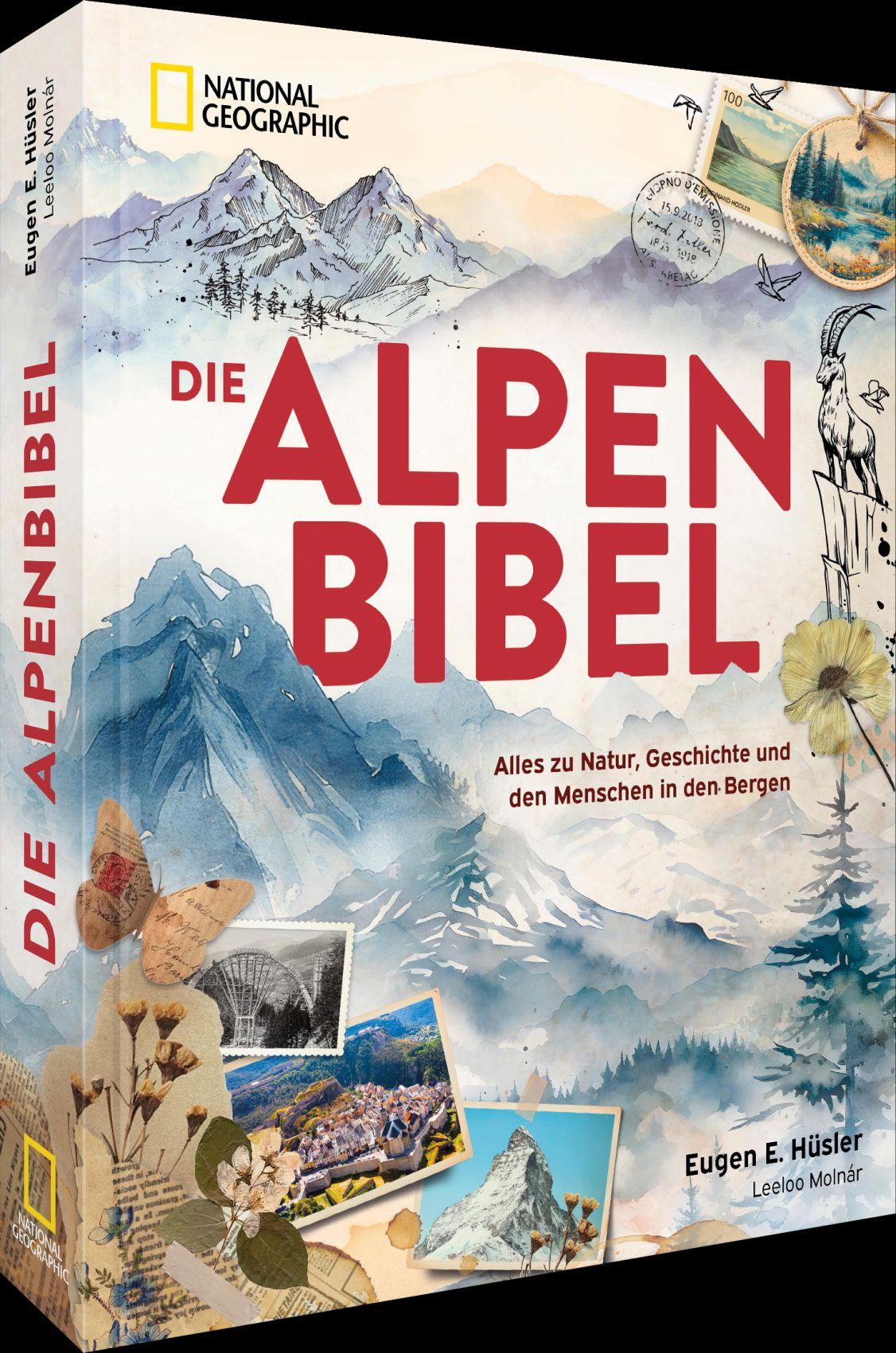 Vorderes Coverbild Die Alpen-Bibel