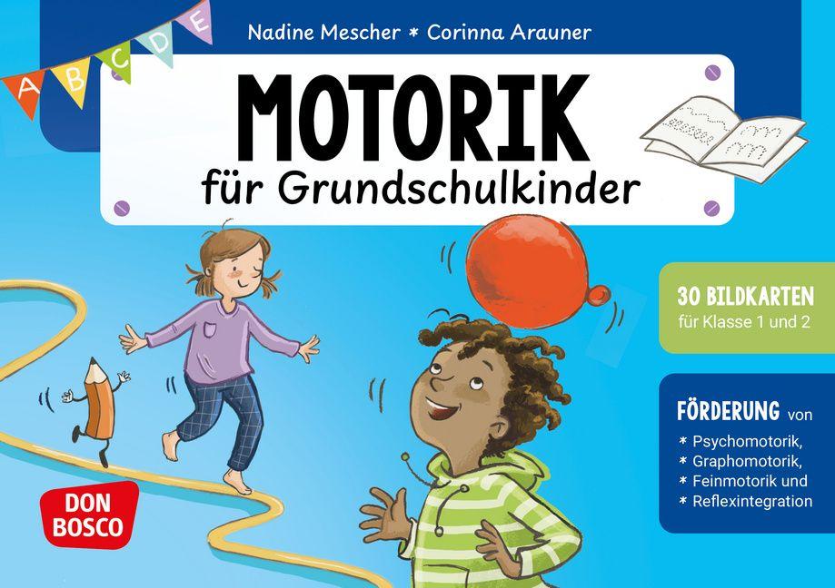 Vorderes Coverbild Motorik für Grundschulkinder