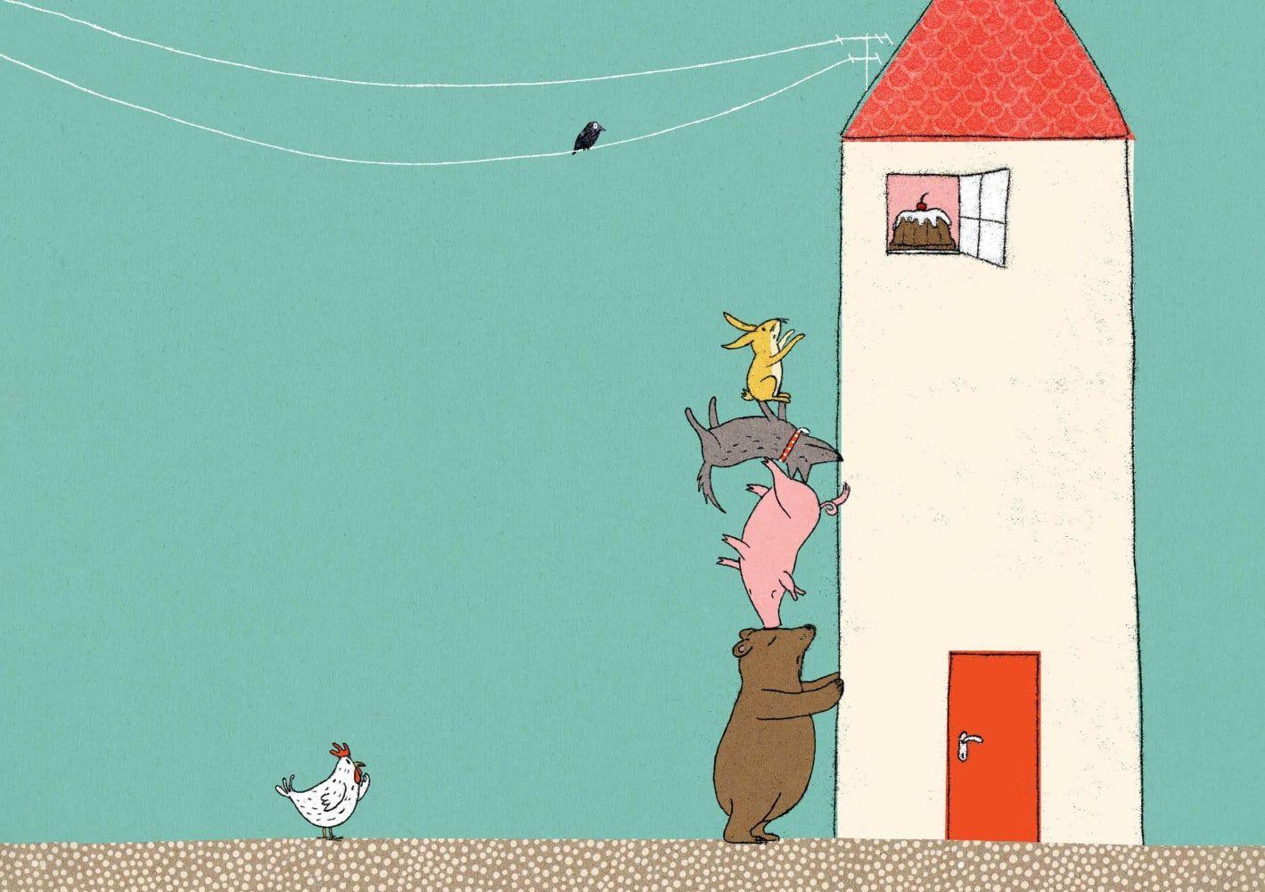 Beispielinhalt (Bild) So weit oben