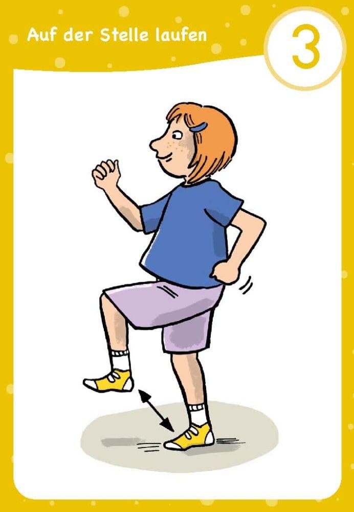 Beispielinhalt (Bild) Bewegt euch! Bewegungsspiele für Kinder