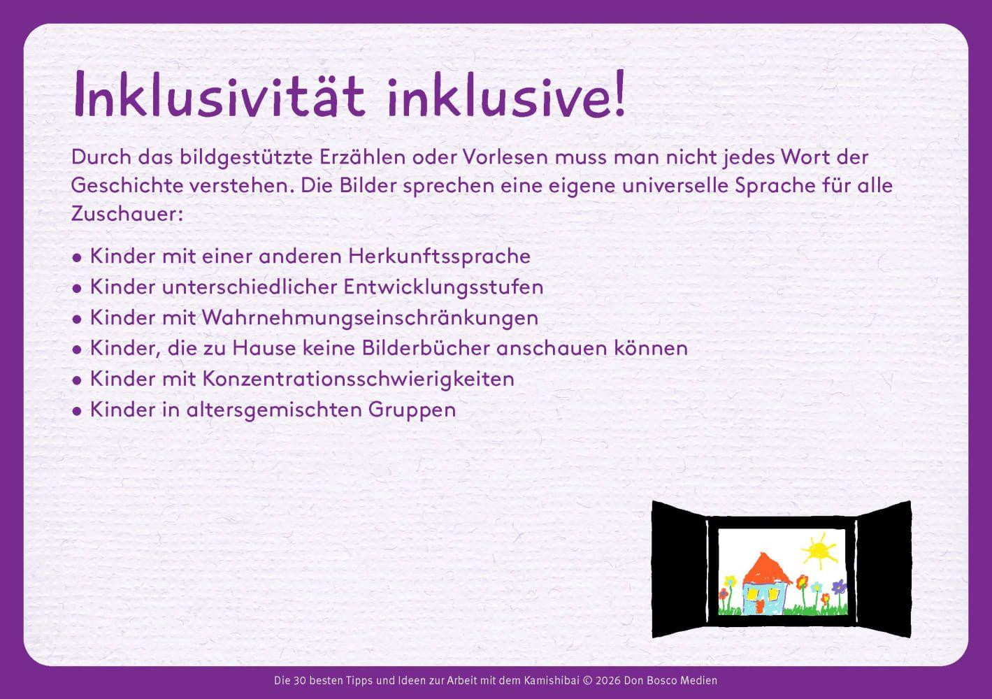 Beispielinhalt (Bild) Sprachförderung leicht gemacht: Die 30 besten Tipps und Ideen zur Arbeit mit dem Kamishibai