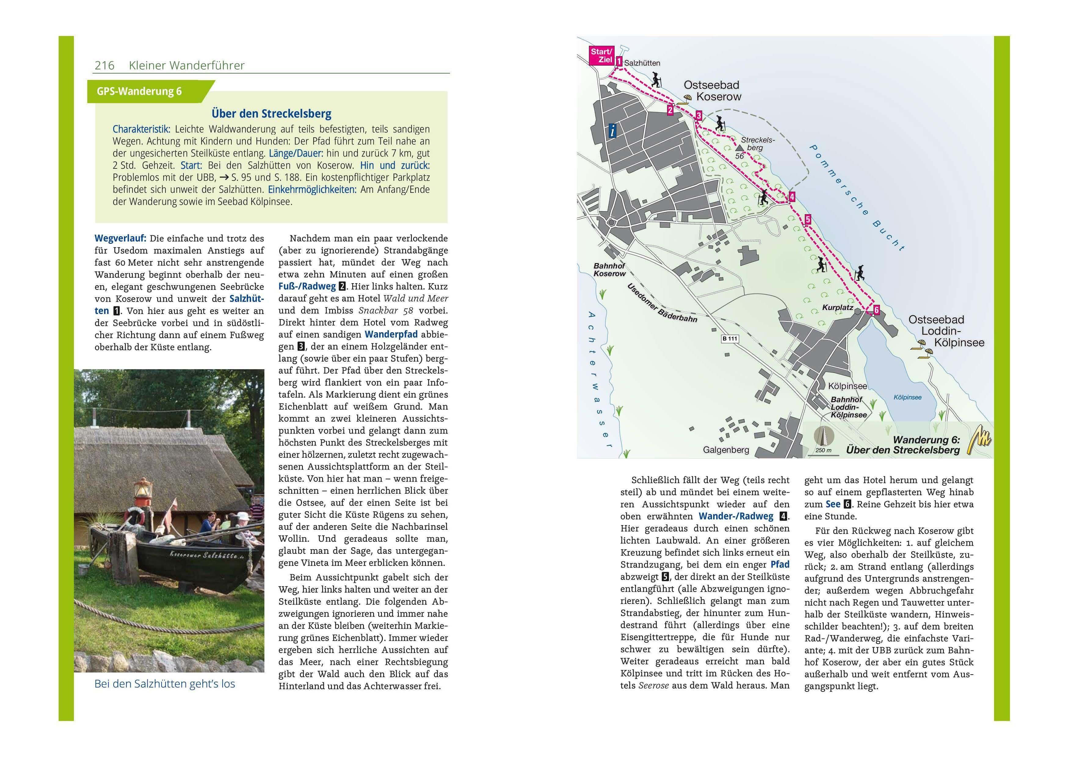 Beispielinhalt (Bild) MICHAEL MÜLLER REISEFÜHRER Usedom