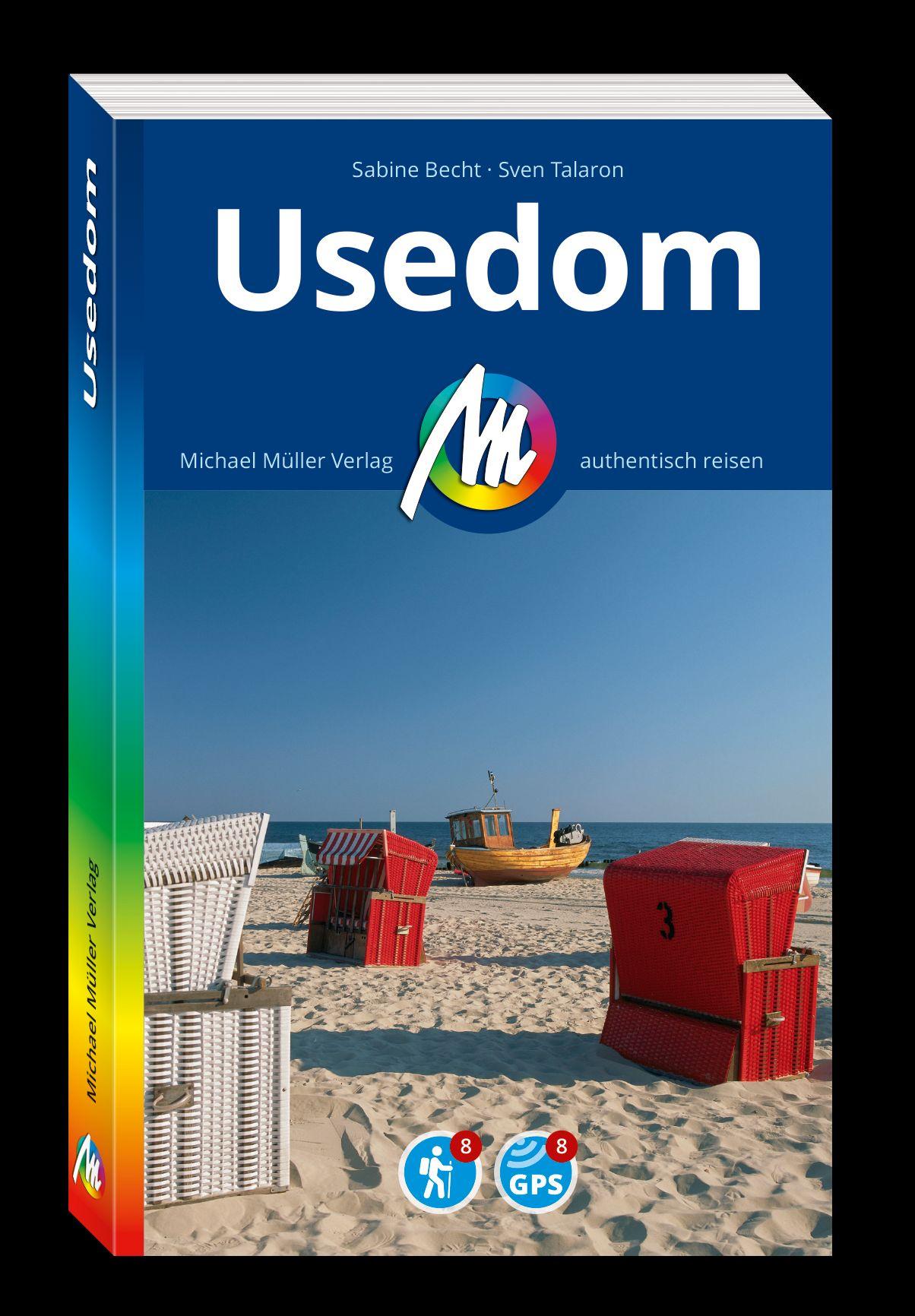 Vorderes Coverbild MICHAEL MÜLLER REISEFÜHRER Usedom