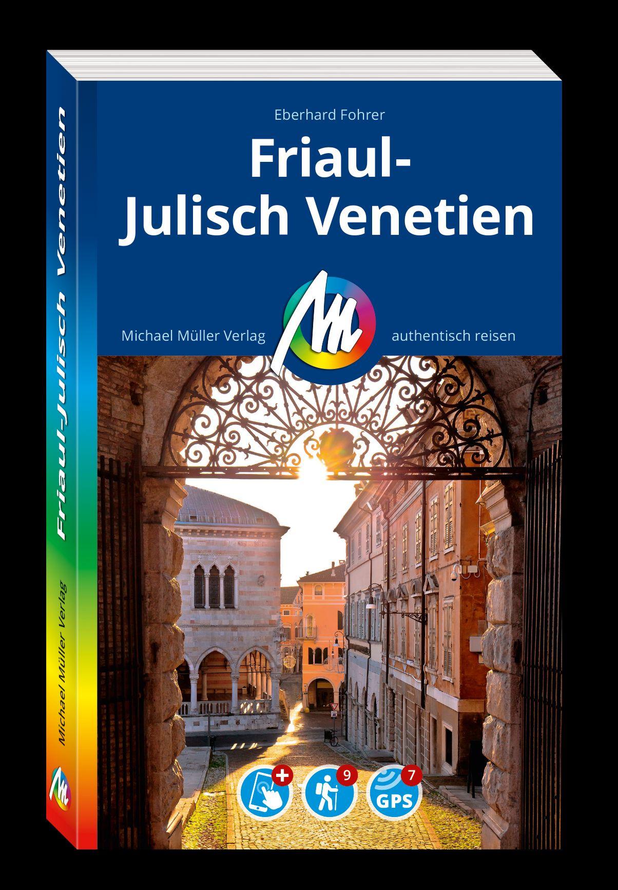 Vorderes Coverbild MICHAEL MÜLLER REISEFÜHRER Friaul-Julisch Venetien