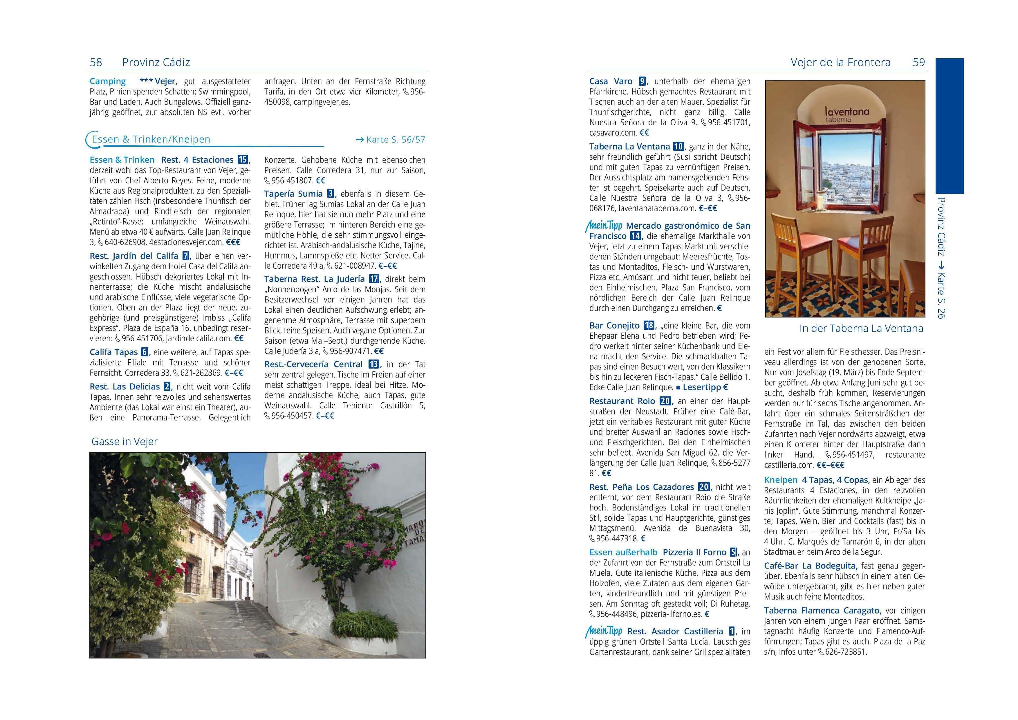 Beispielinhalt (Bild) MICHAEL MÜLLER REISEFÜHRER Costa de la Luz