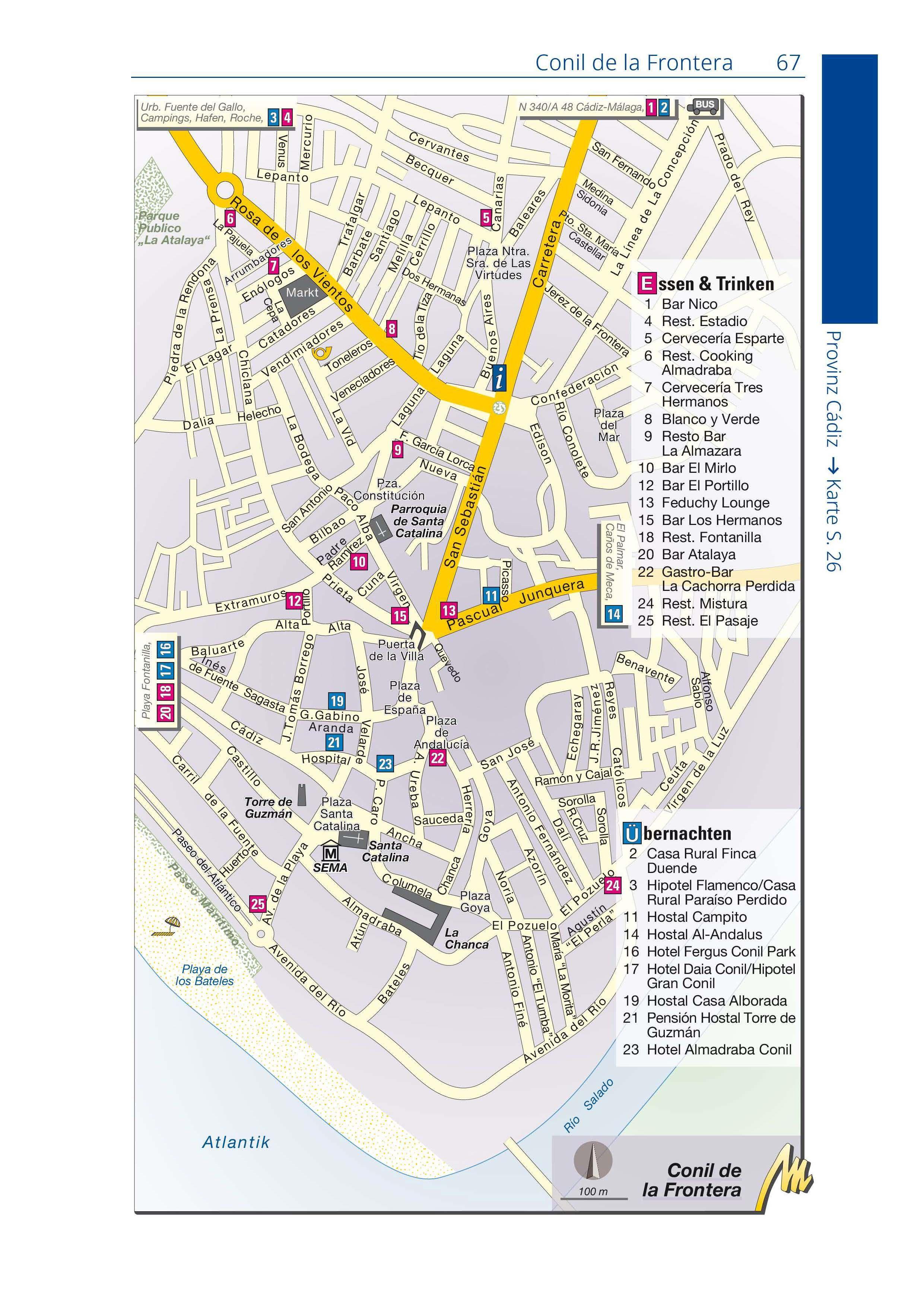 Beispielinhalt (Bild) MICHAEL MÜLLER REISEFÜHRER Costa de la Luz