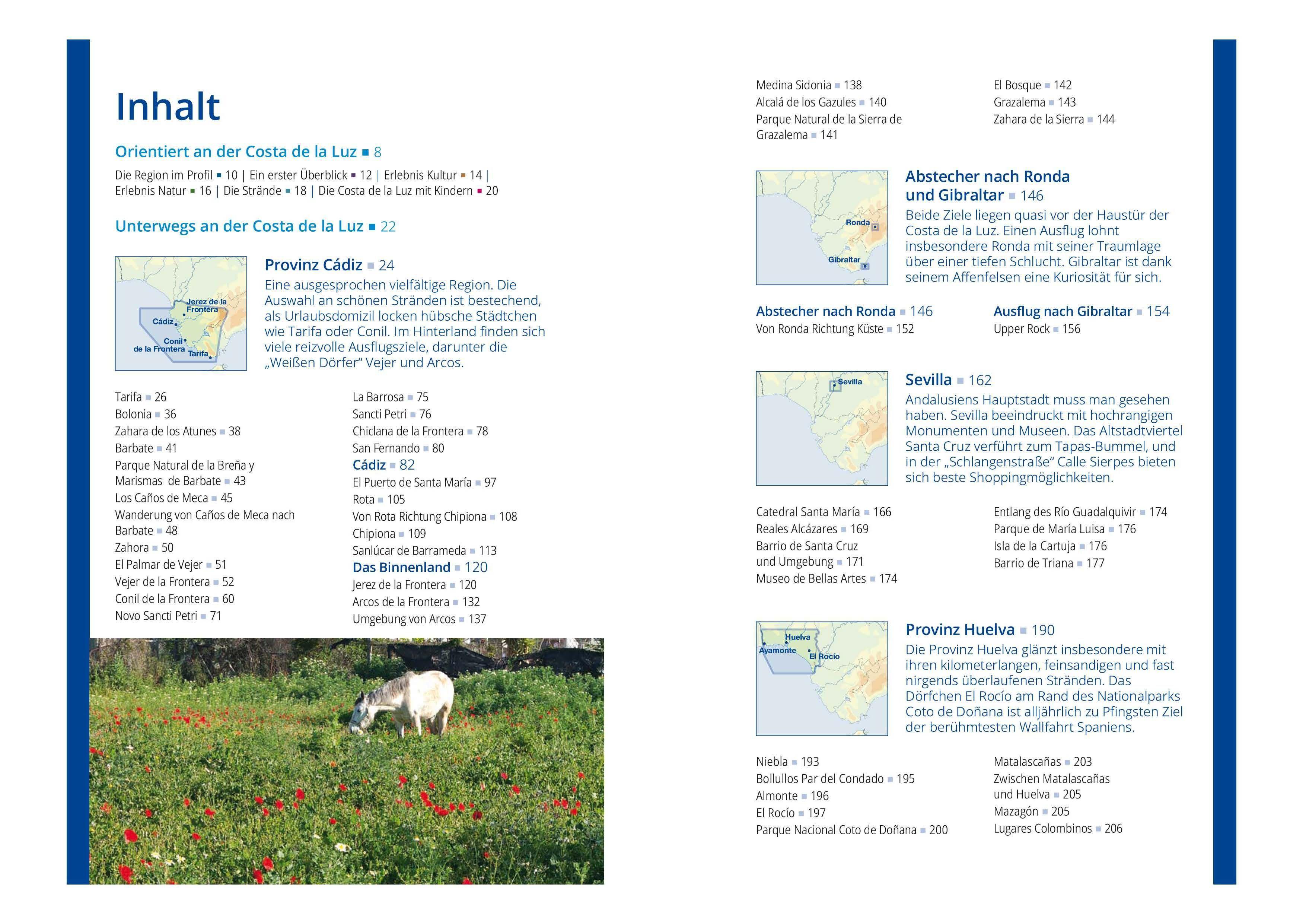 Beispielinhalt (Bild) MICHAEL MÜLLER REISEFÜHRER Costa de la Luz