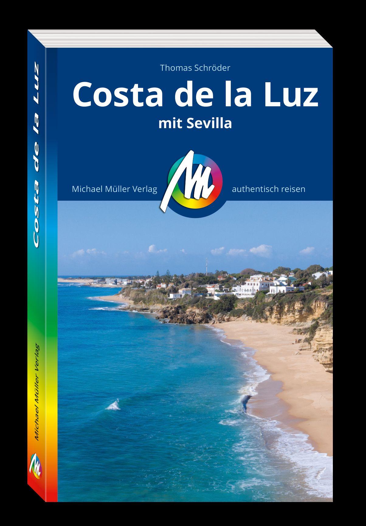 Vorderes Coverbild MICHAEL MÜLLER REISEFÜHRER Costa de la Luz