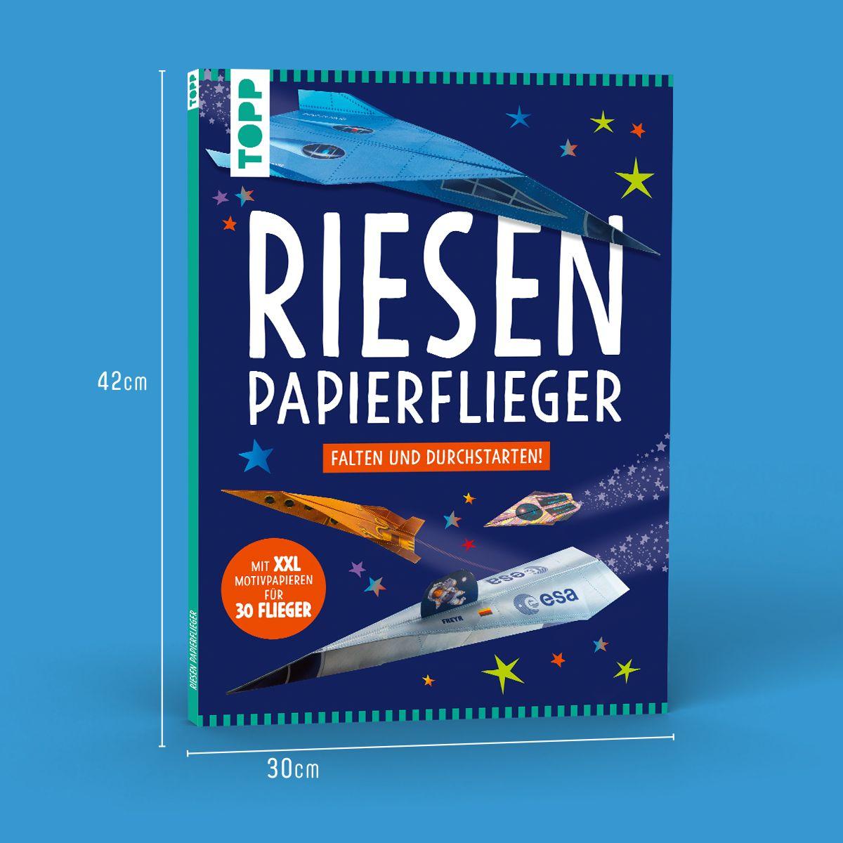 Beispielinhalt (Bild) Riesen-Papierflieger