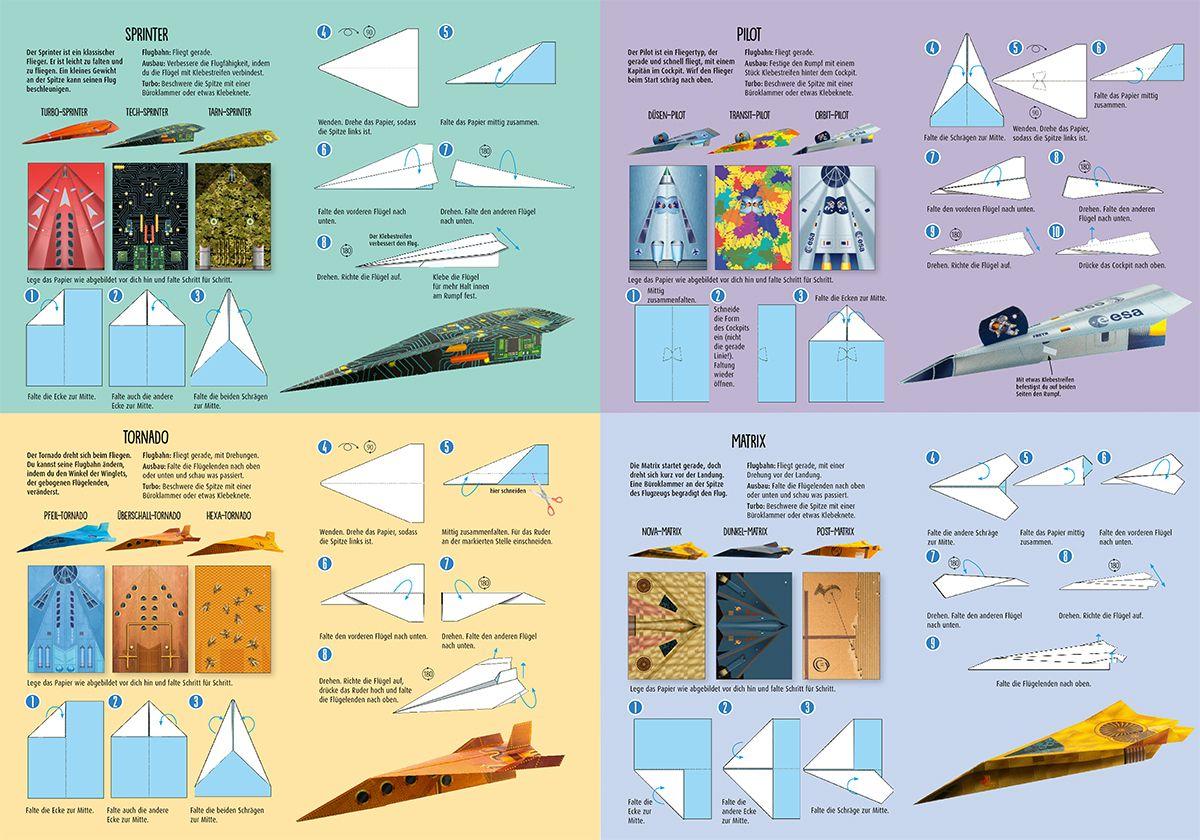 Beispielinhalt (Bild) Riesen-Papierflieger