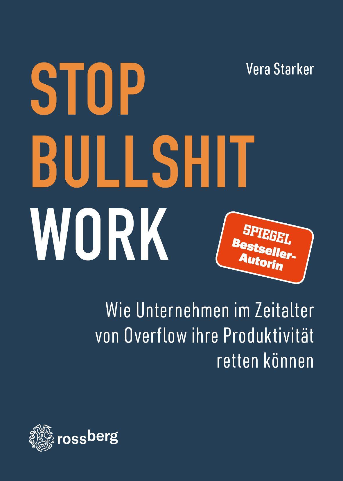 Vorderes Coverbild Stop Bullshit Work