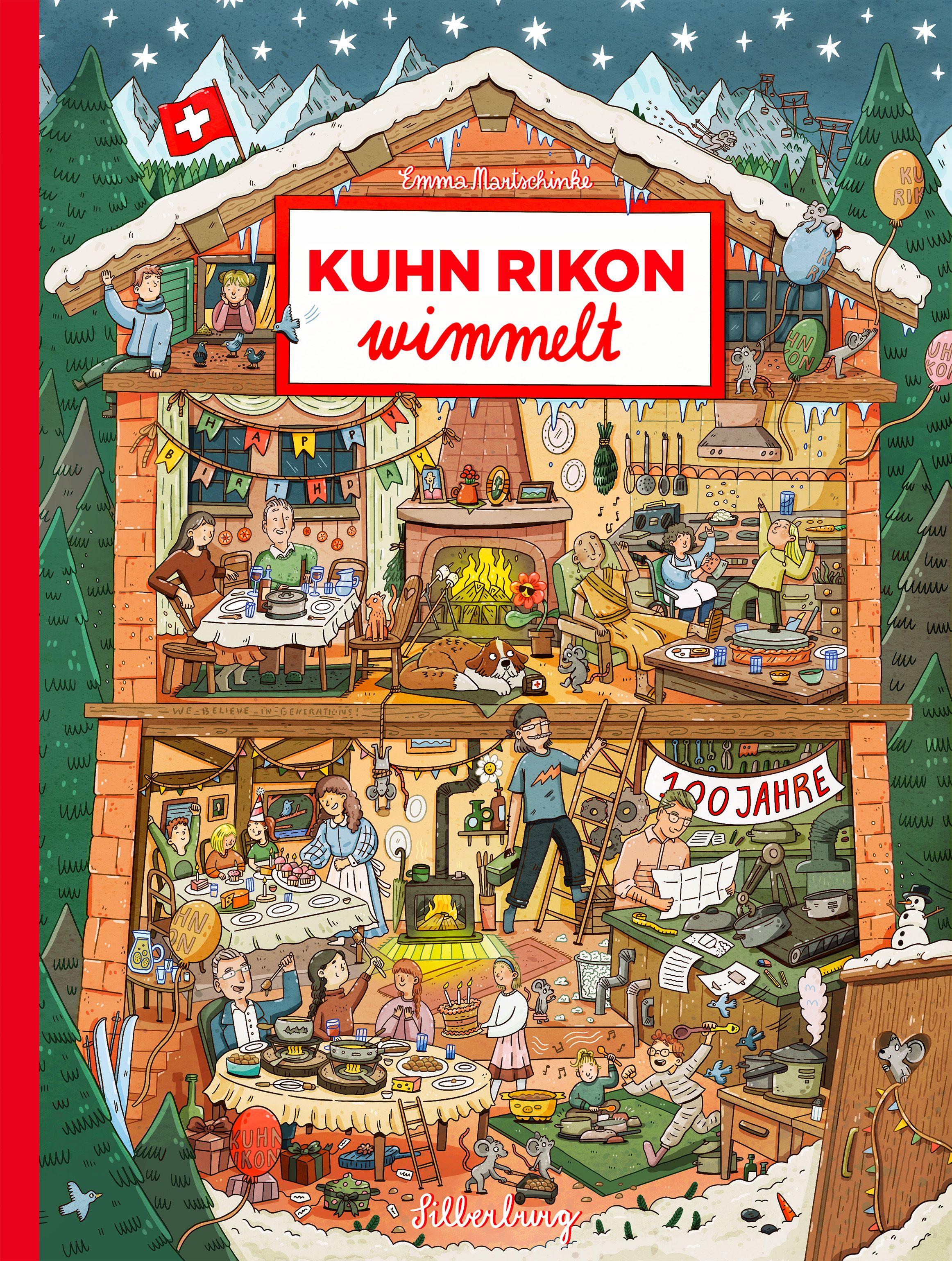 Vorderes Coverbild Kuhn Rikon wimmelt