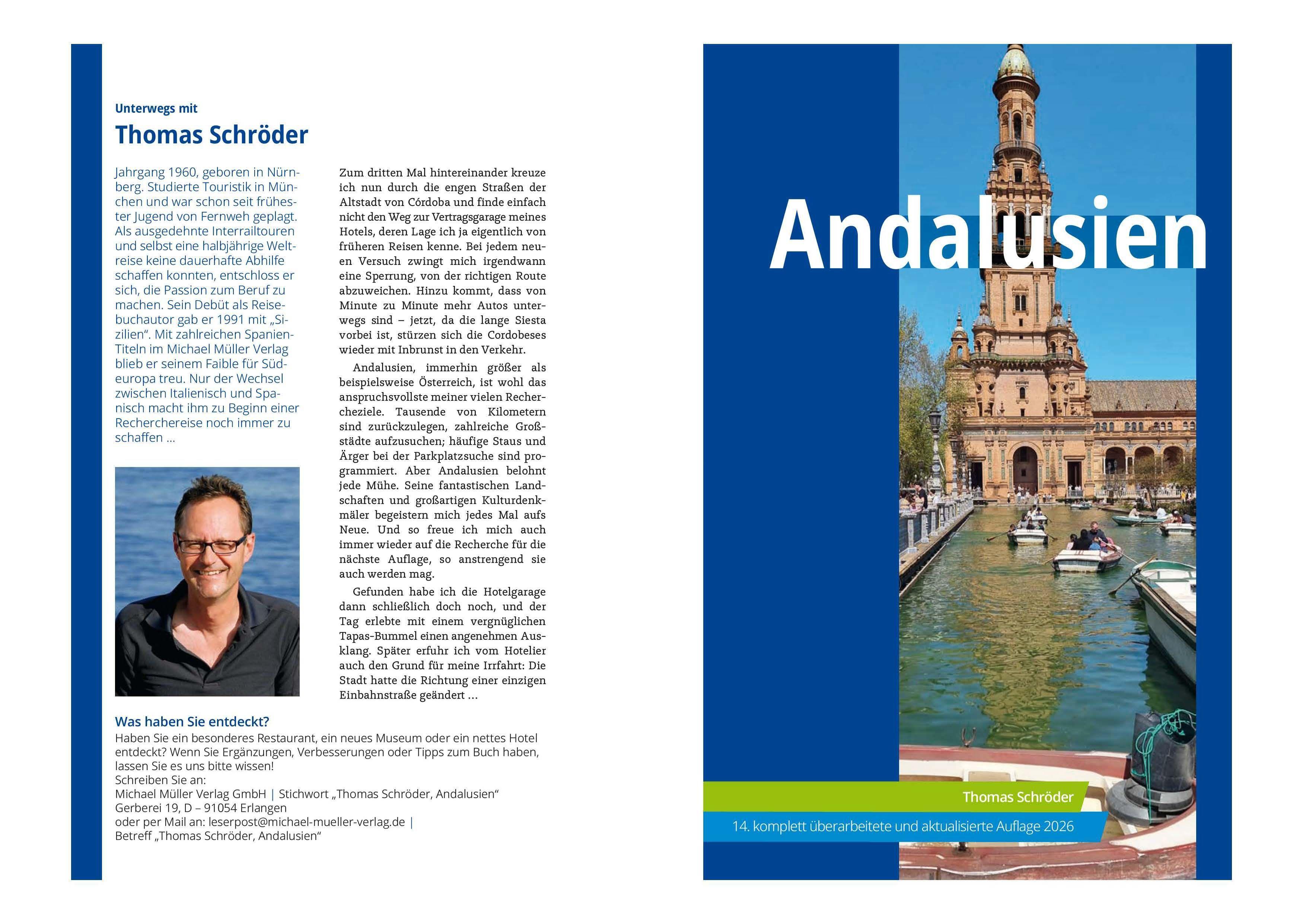 Beispielinhalt (Bild) MICHAEL MÜLLER REISEFÜHRER Andalusien