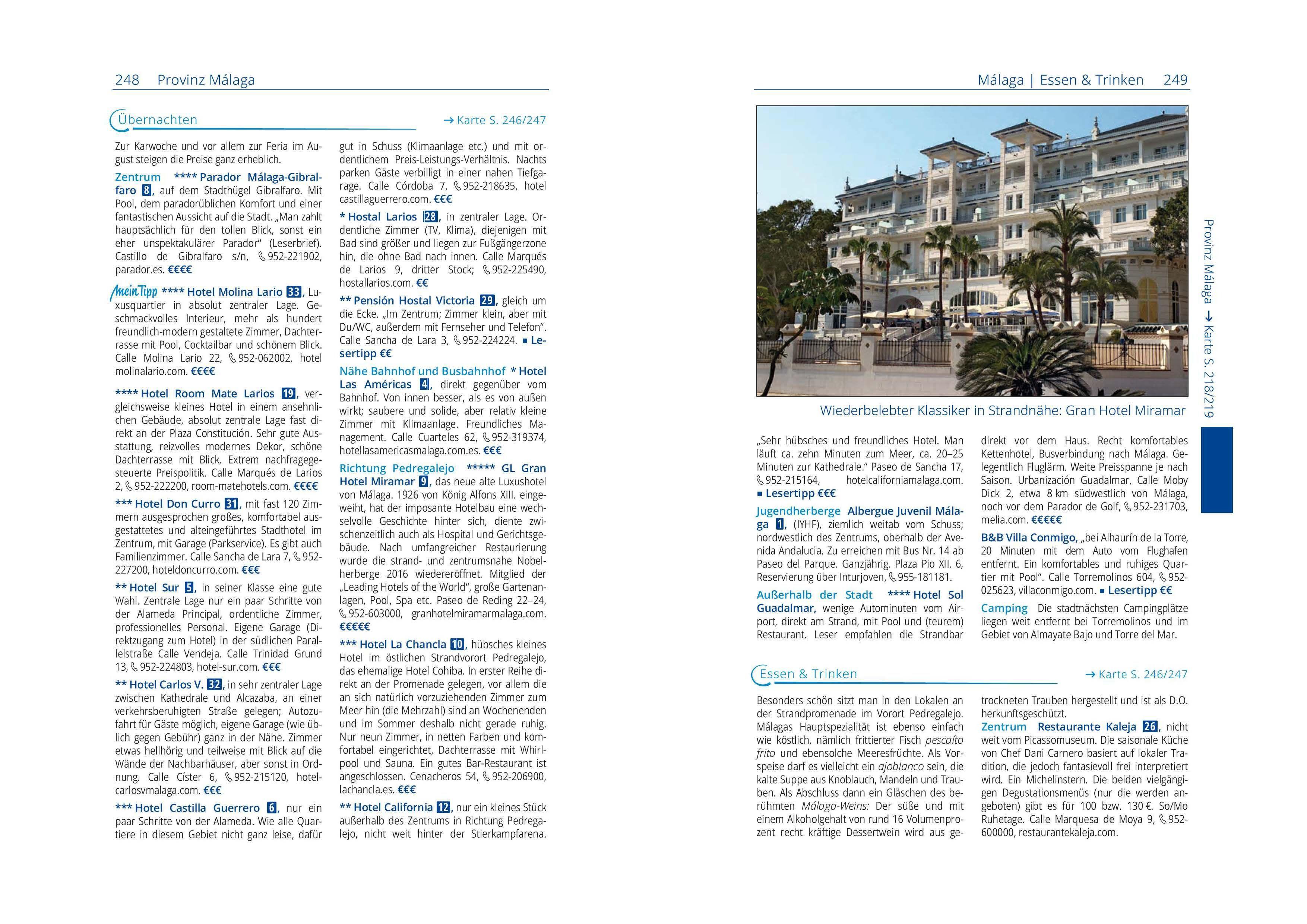 Beispielinhalt (Bild) MICHAEL MÜLLER REISEFÜHRER Andalusien