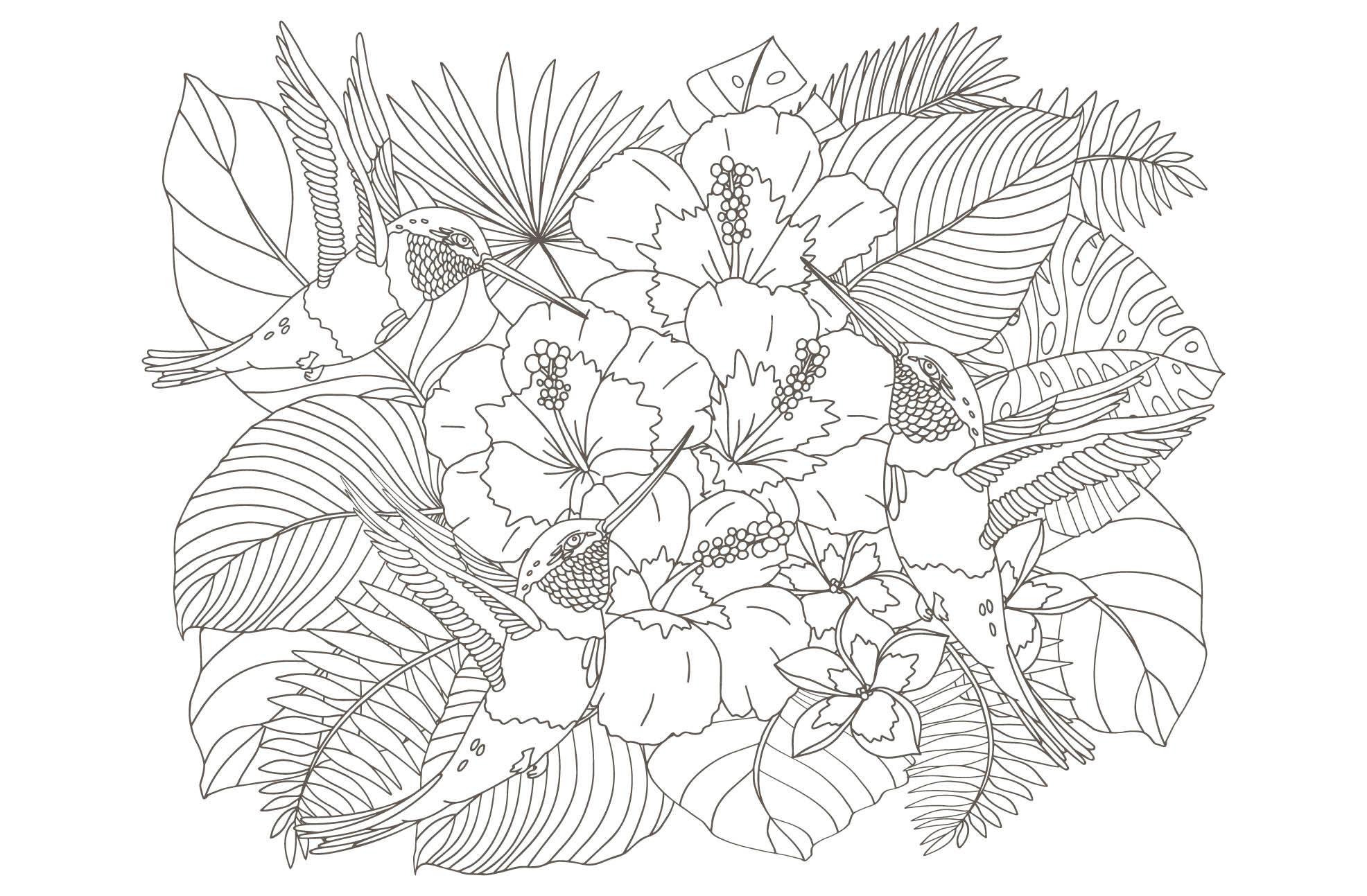 Beispielinhalt (Bild) Colorful Mandala - Tropenzauber