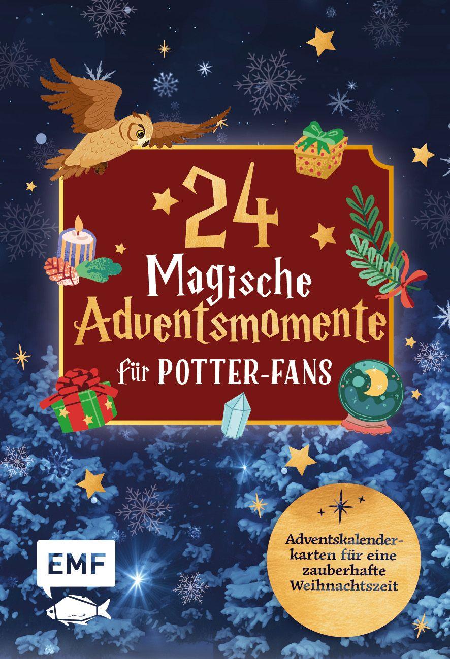 Vorderes Coverbild Adventskalender-Kartenset: 24 magische Momente für Harry Potter-Fans