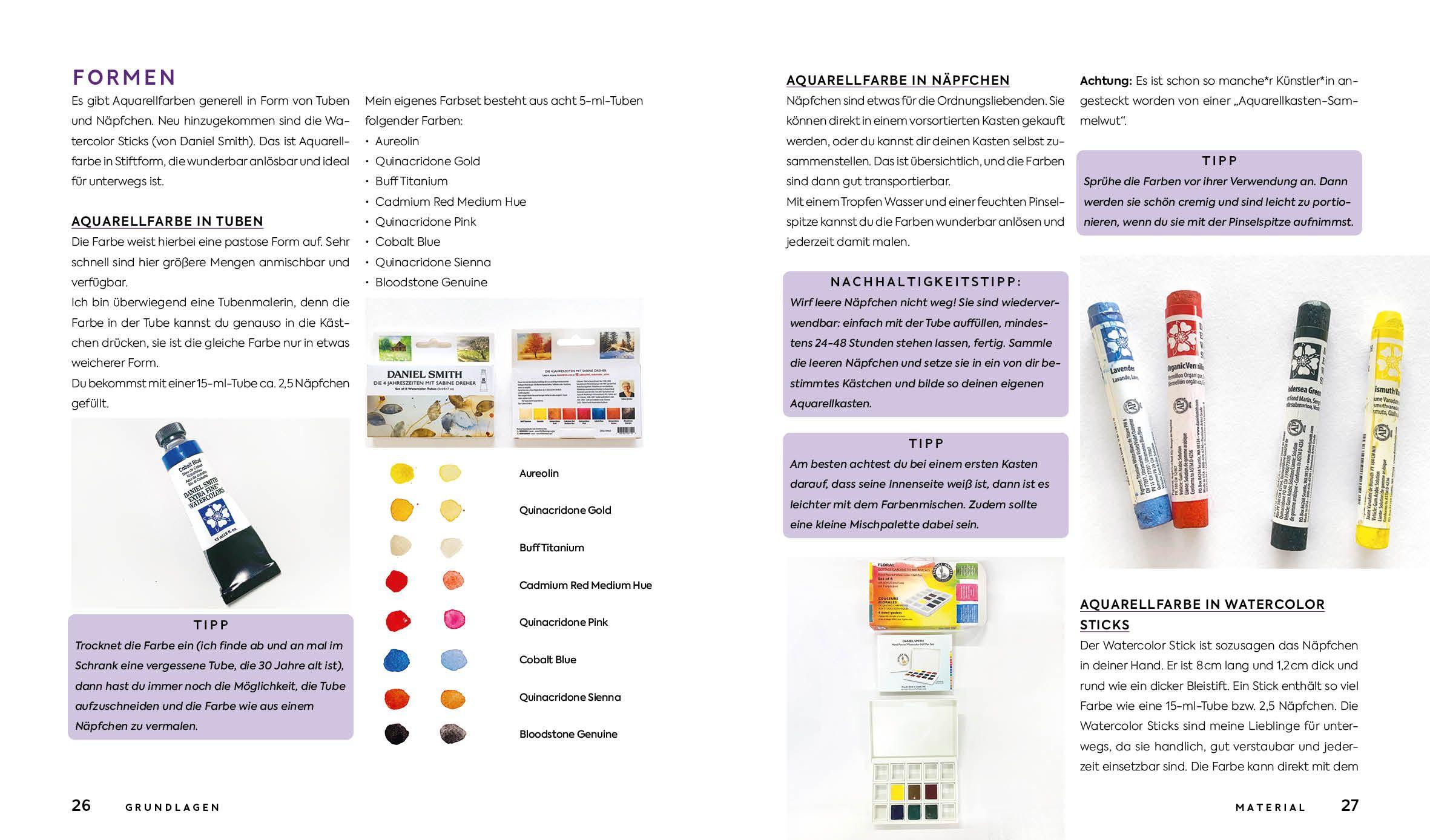 Beispielinhalt (Bild) Aquarell leicht gemacht