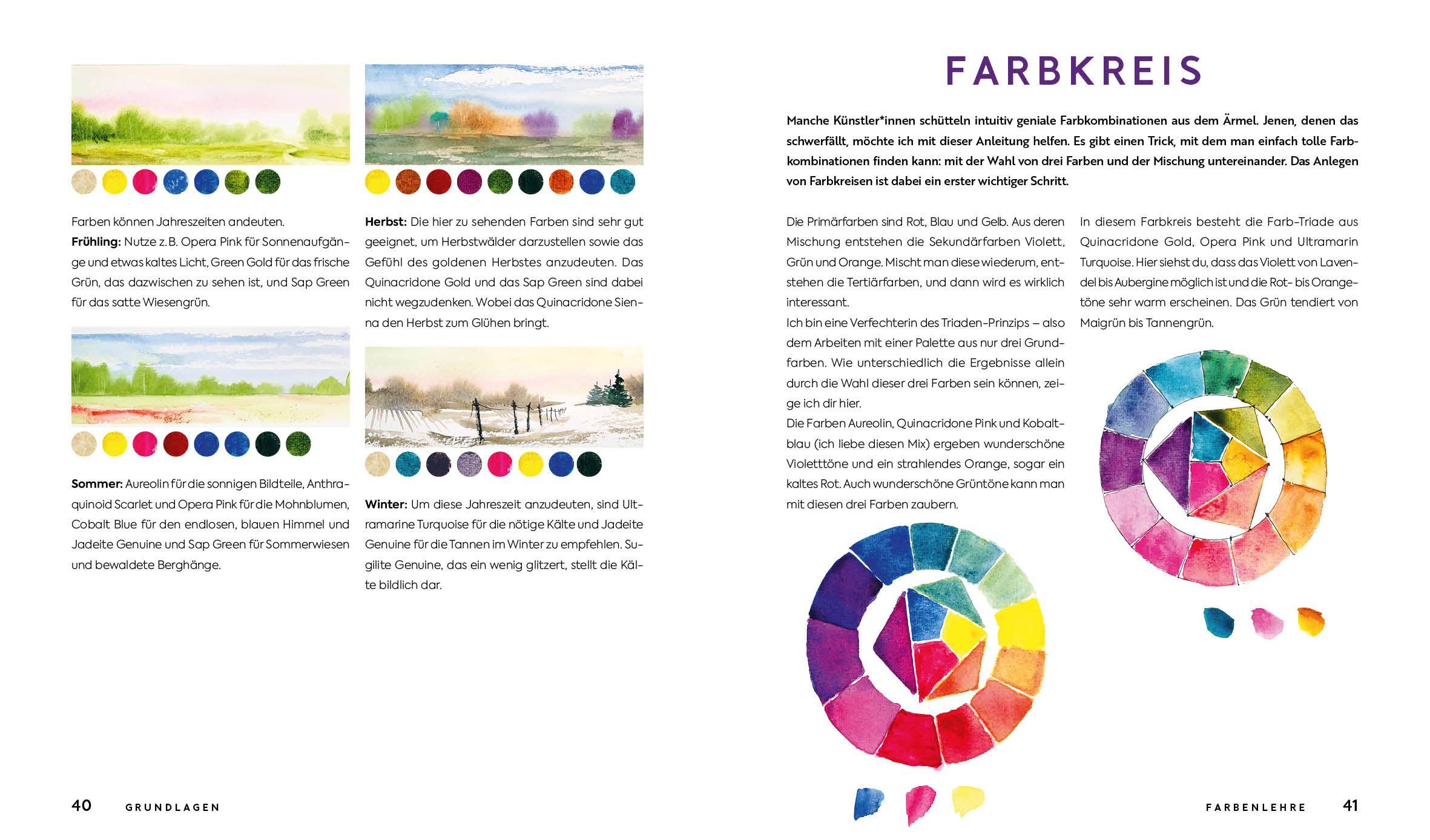 Beispielinhalt (Bild) Aquarell leicht gemacht