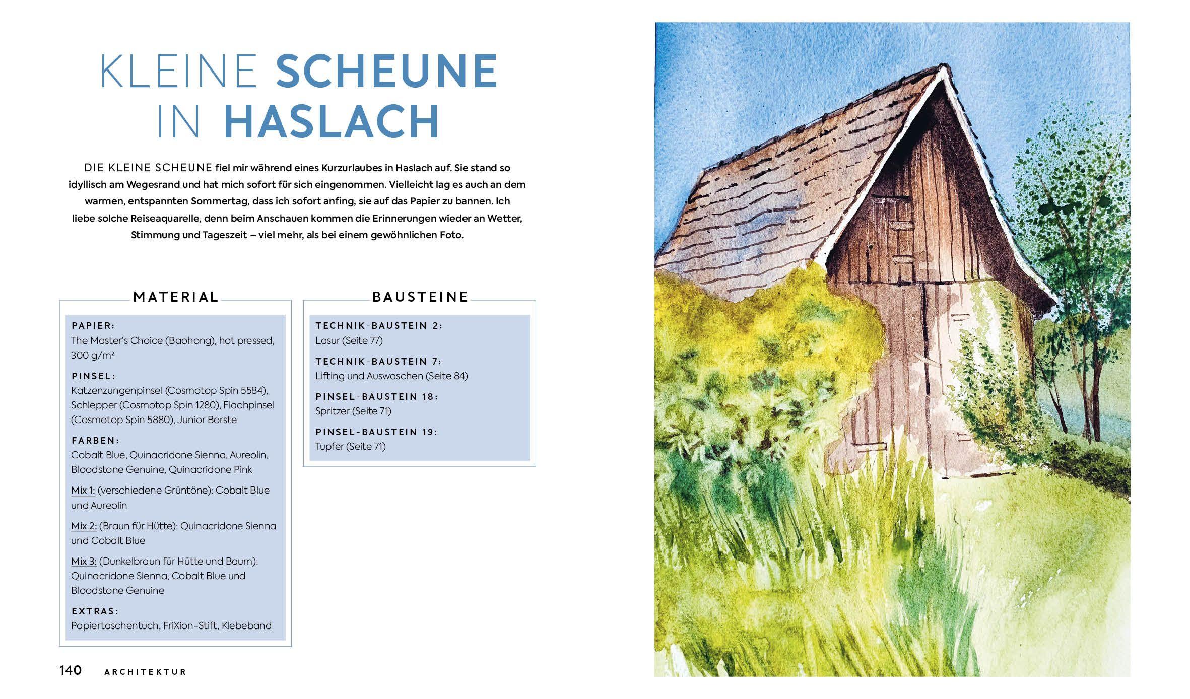 Beispielinhalt (Bild) Aquarell leicht gemacht