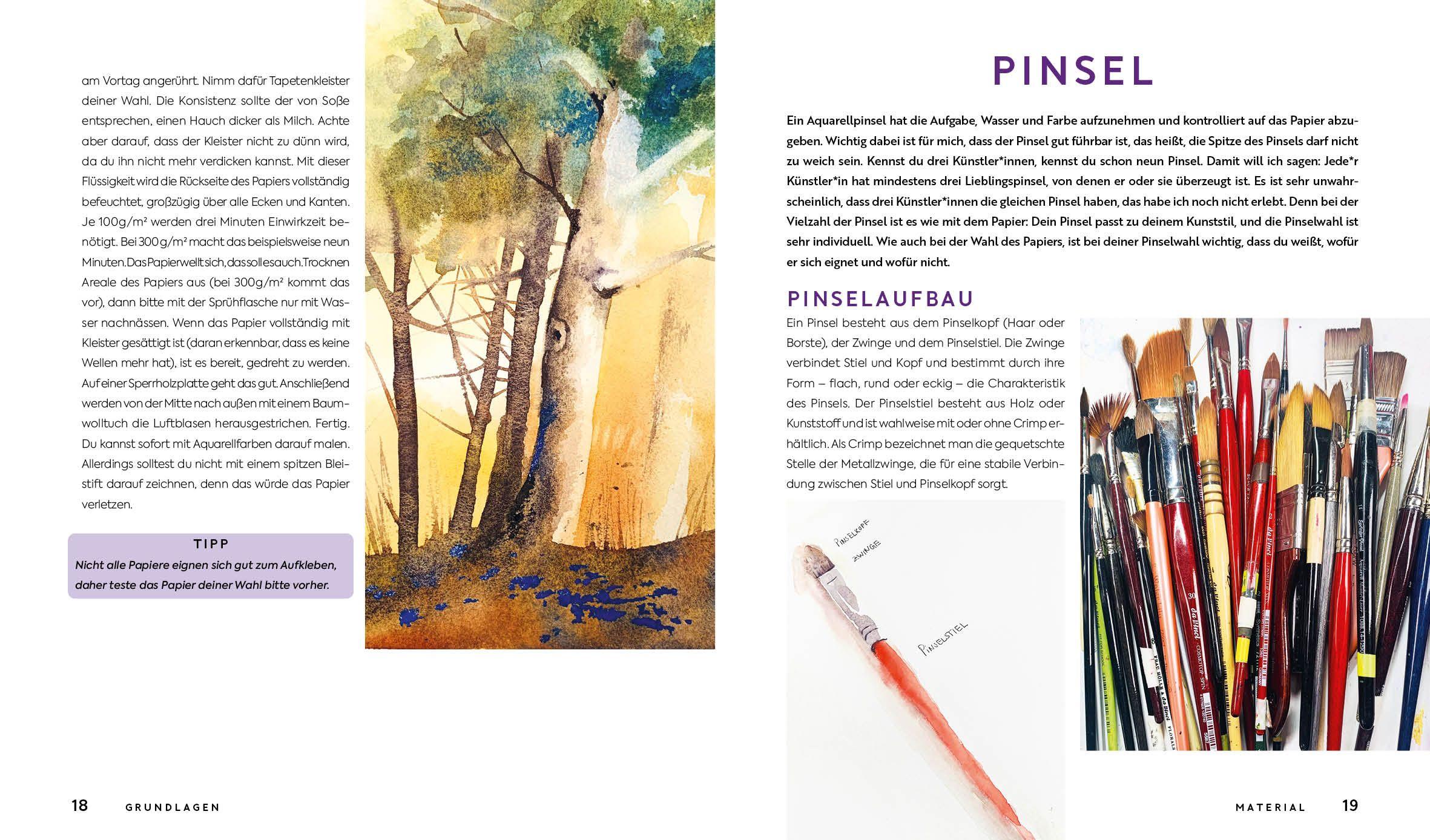 Beispielinhalt (Bild) Aquarell leicht gemacht