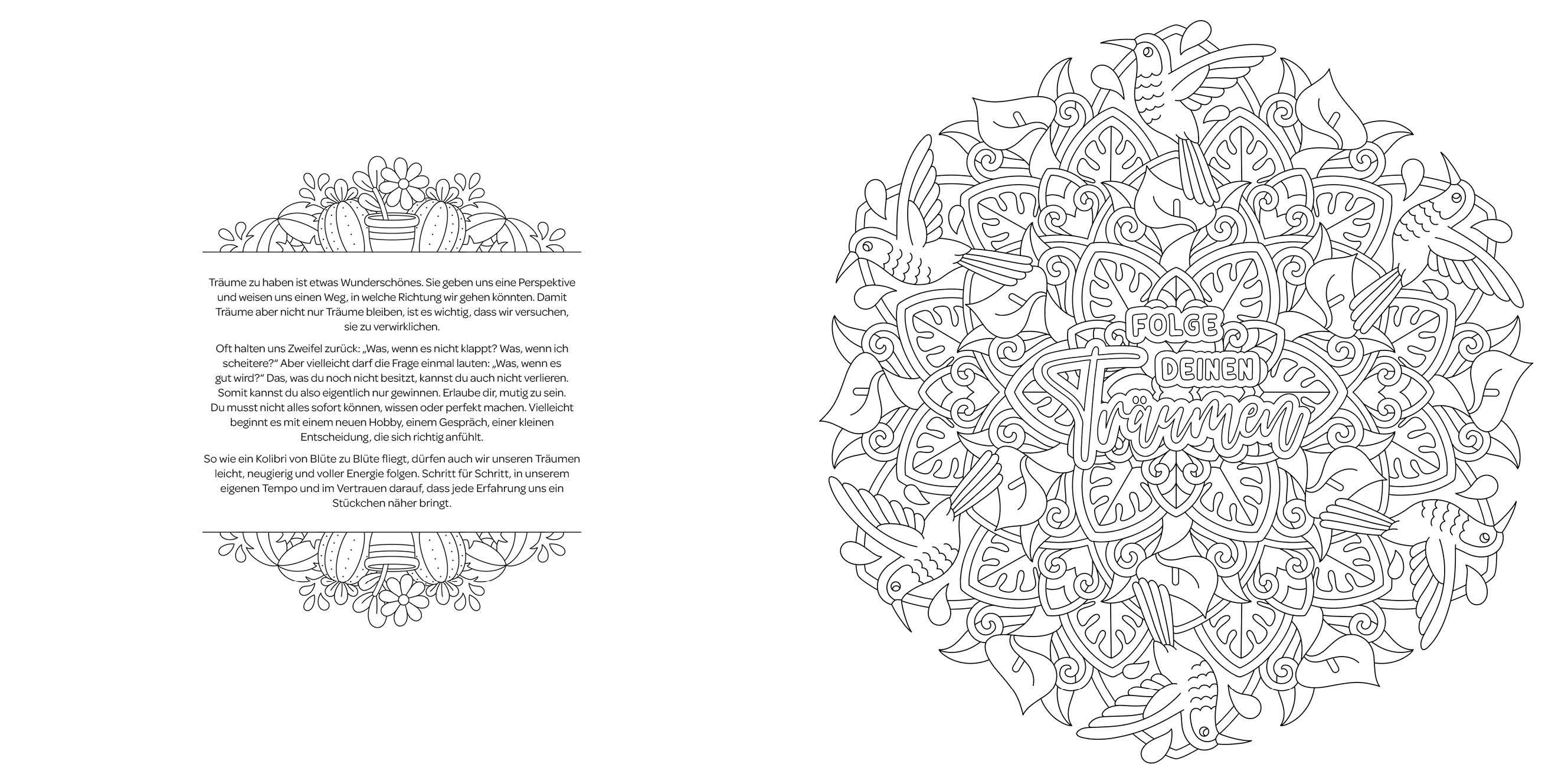 Beispielinhalt (Bild) Mandala-Weisheiten