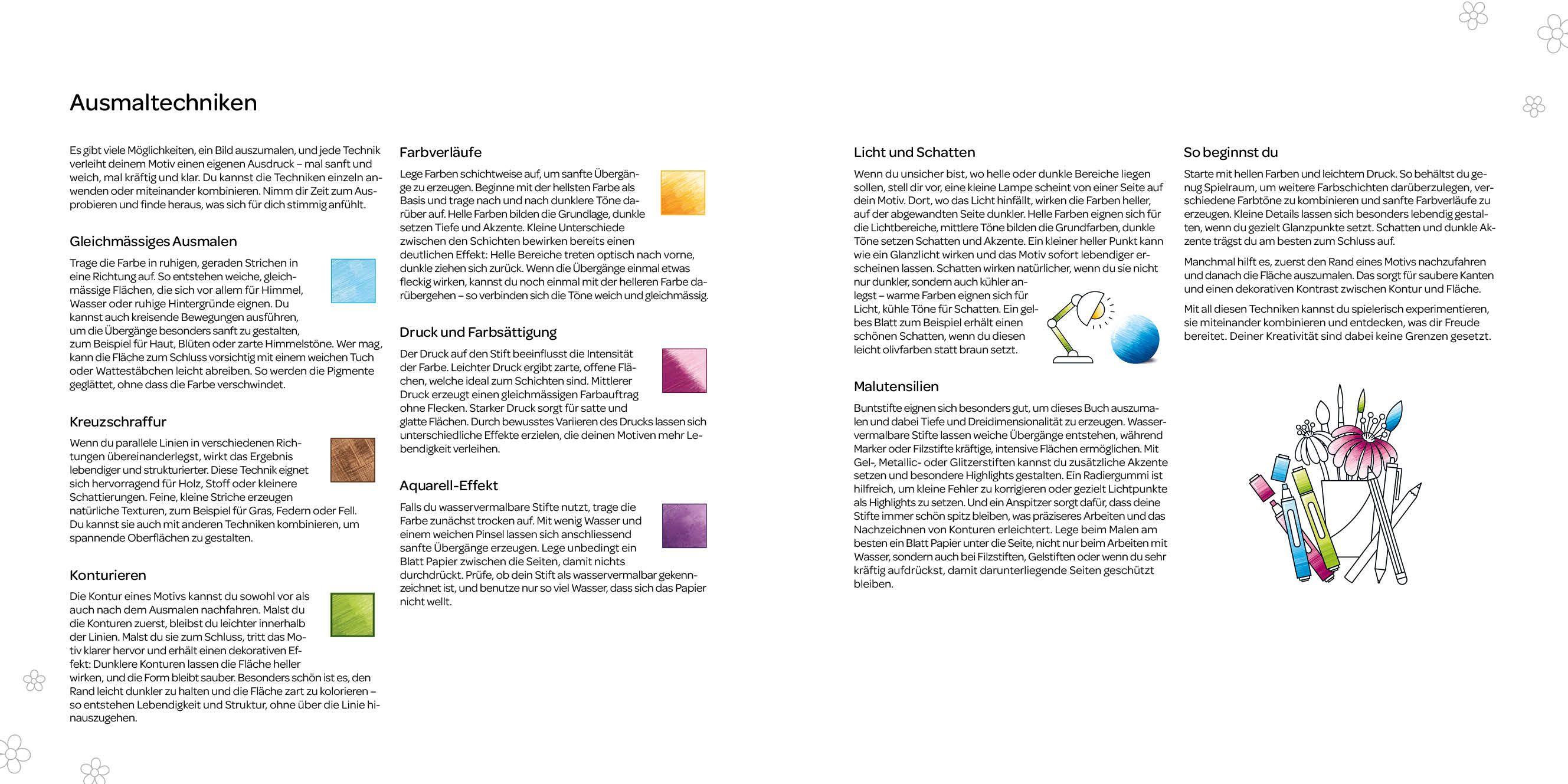 Beispielinhalt (Bild) Mandala-Weisheiten